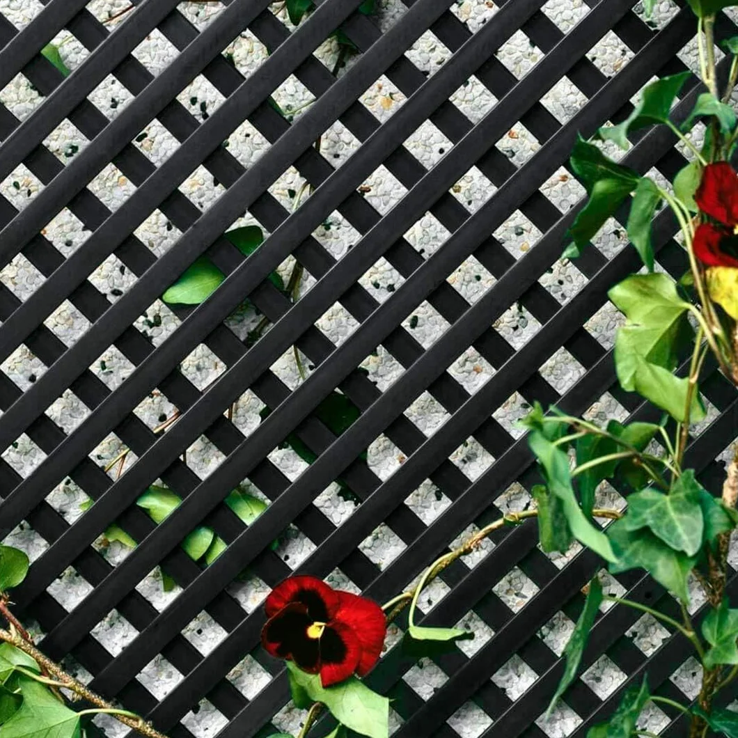 Nortene Celosia PVC 18mm 0.8x1.2m Antracita Decoración Exterior