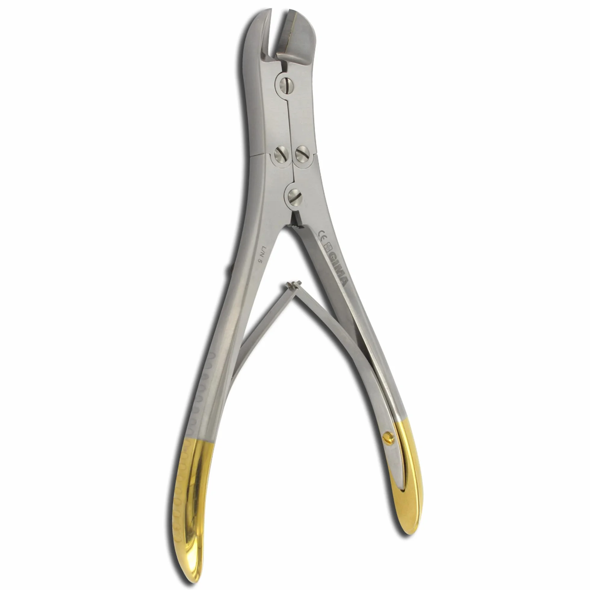 Gima - Alicate corta alambre, 18 cm, para cables 0-6 mm, mandíbulas de carburo de tungsteno, línea Gold, diseñado para garantizar precisión y fiabilidad, 26571