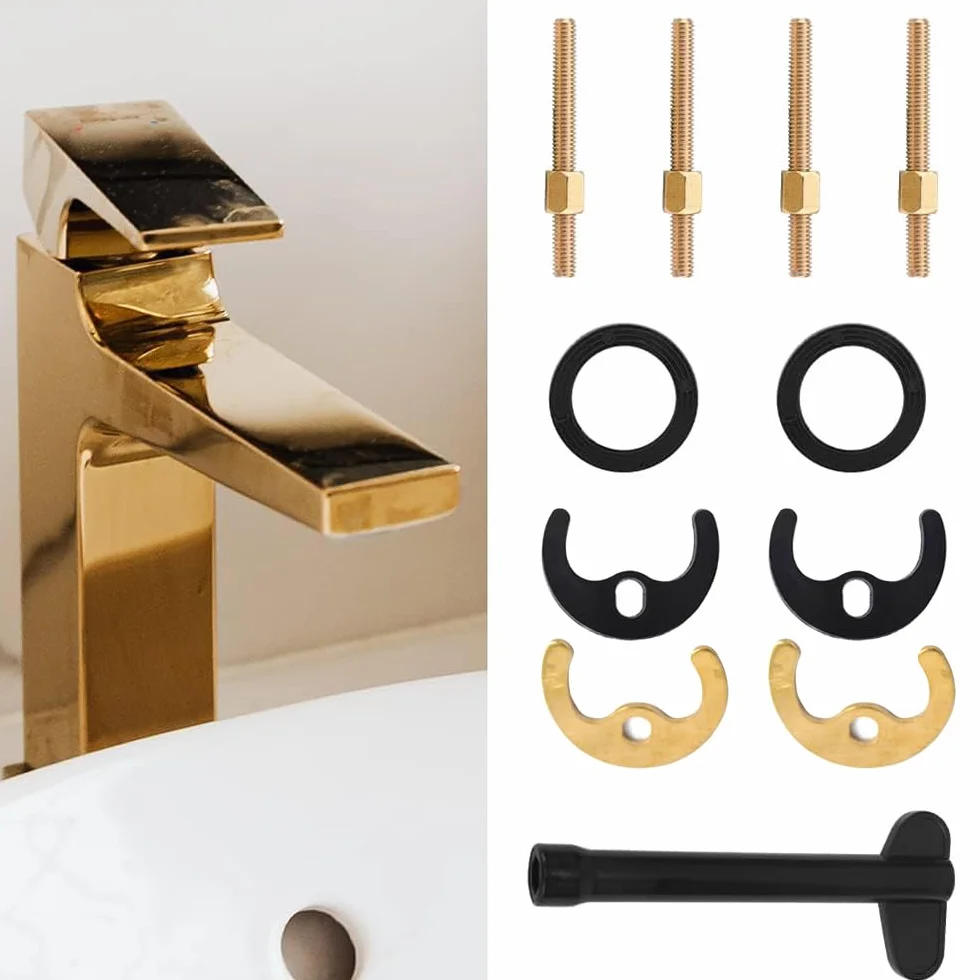 Kit de fijación para herramienta multiusos, kit de fijación para monomando de lavabo o fregadero, kit de montaje para grifo de cocina, herramienta para lavabo o fregadero de cocina (M10)