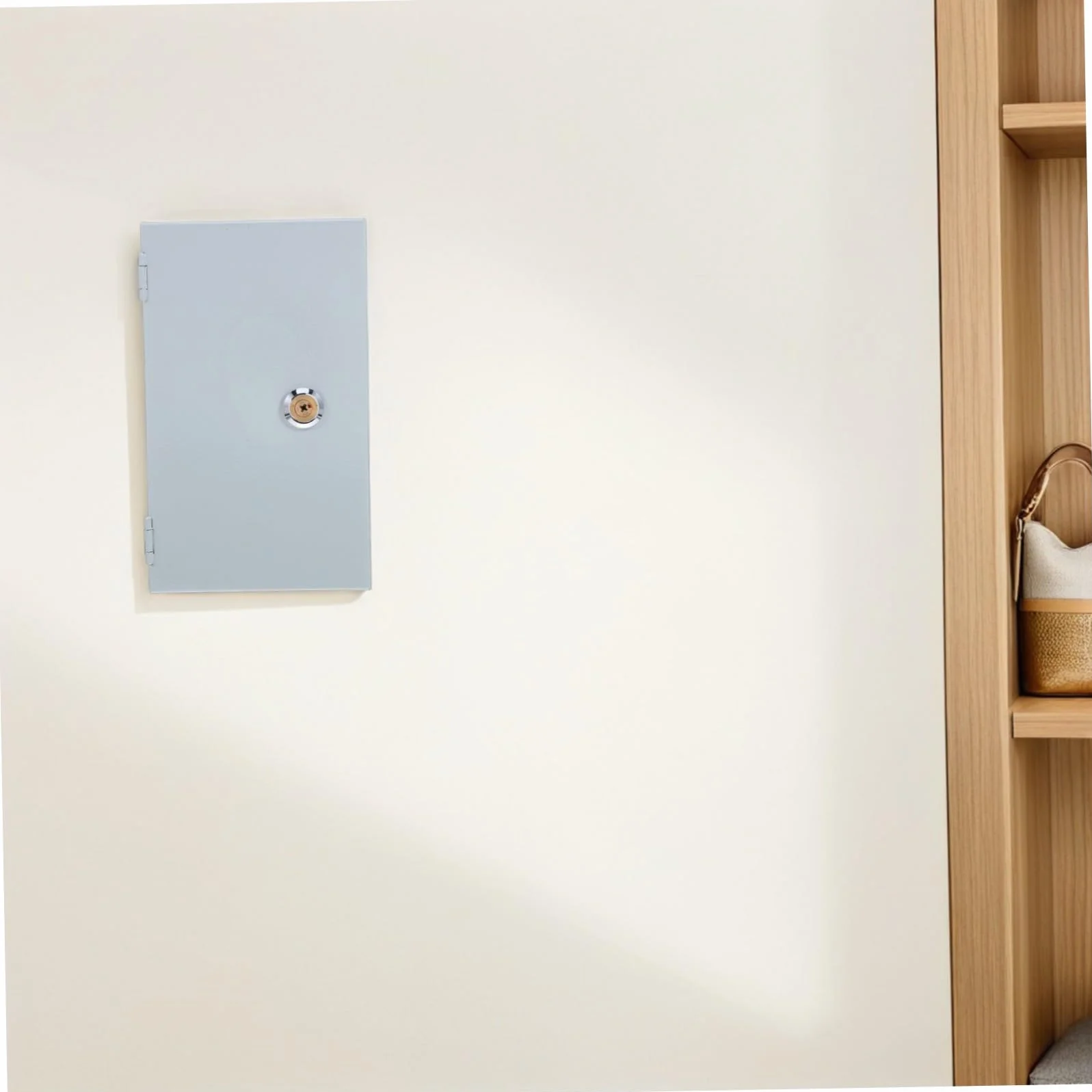 PLAFOPE Caja de Enchufe con Llave Caja Eléctrica de Pared Tipo Cerradura para Carga de Vehículos Eléctricos Resistente la Intemperie Montaje Oculto para Seguridad Exterior