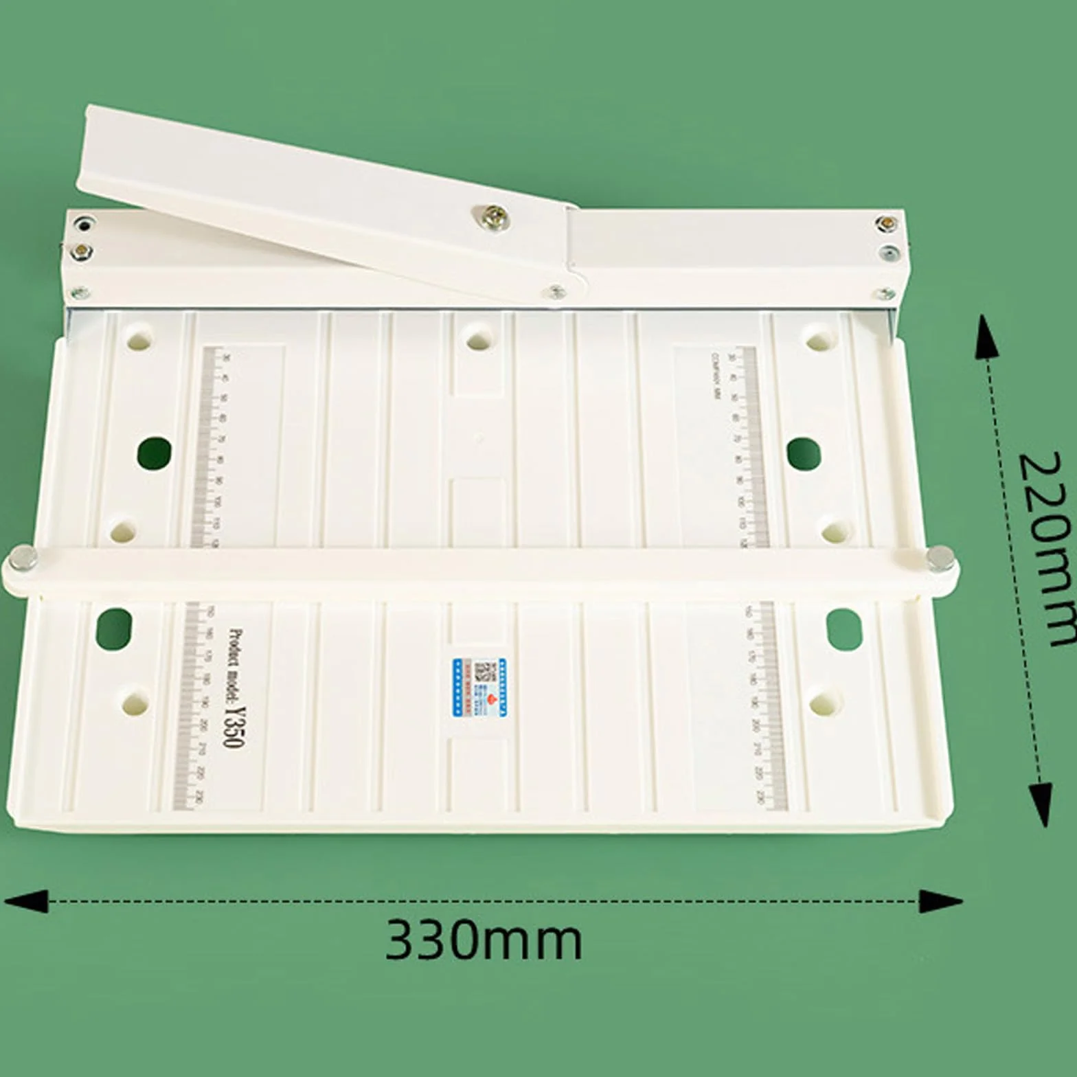 Máquina de plegado manual A3 para oficina comercial, herramienta de plegado y puntuación de papel