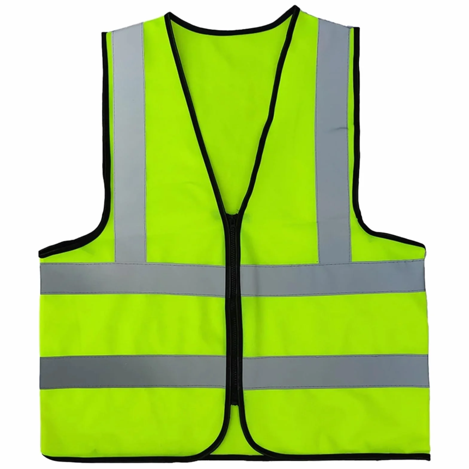 Chaleco Reflectante de Seguridad for Conductores y Trabajadores, Chaqueta Transpirable con múltiples Bolsillos Tiras Alta Visibilidad(Type B)