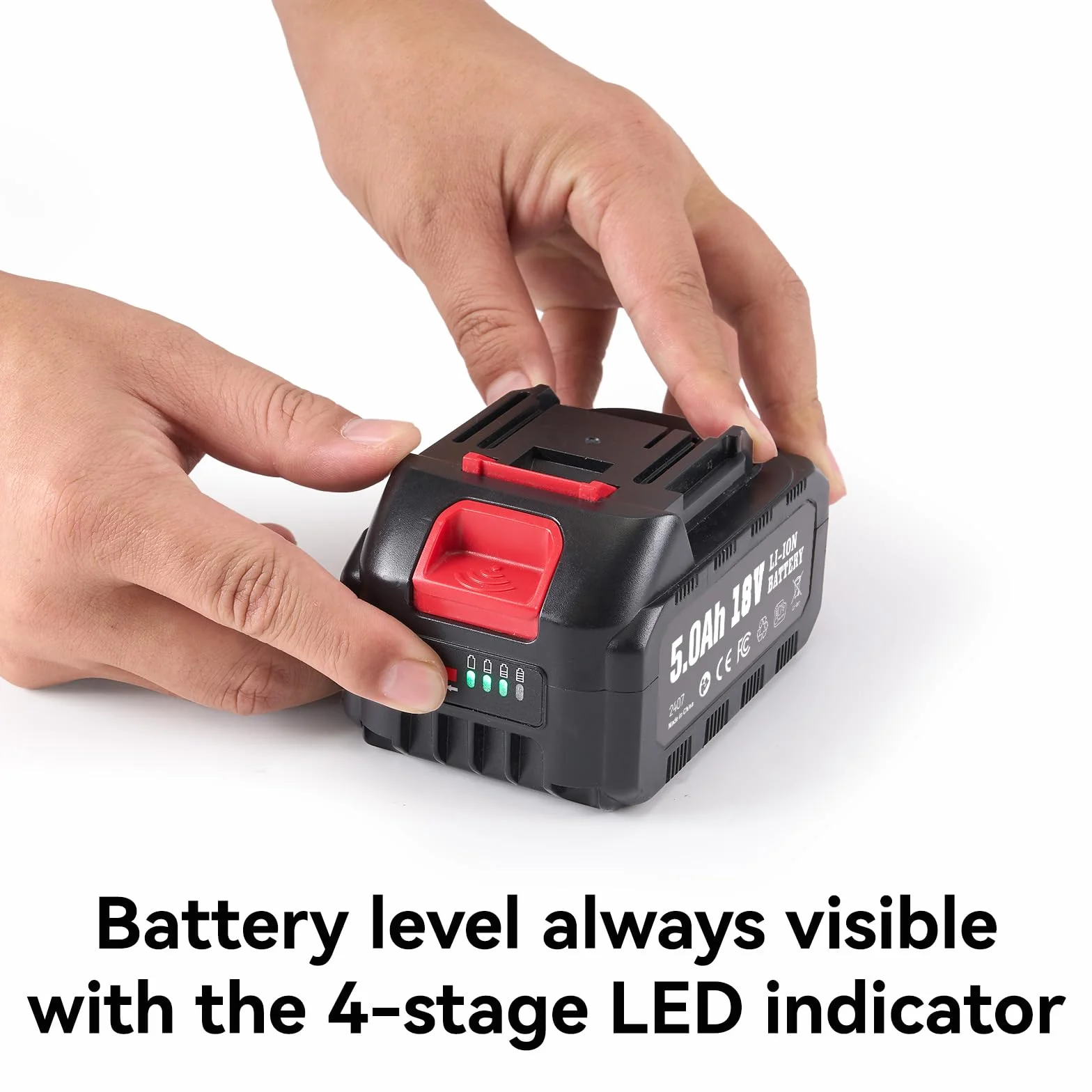 Supstable Original Batería 21-V 4,0 Ah (Li-Ion, 21 V, 1x 4,0 Ah, Compatible con Todos los Dispositivos Supstable, gestión proactiva de la batería, ciclos de Carga adaptados a la aplicación)