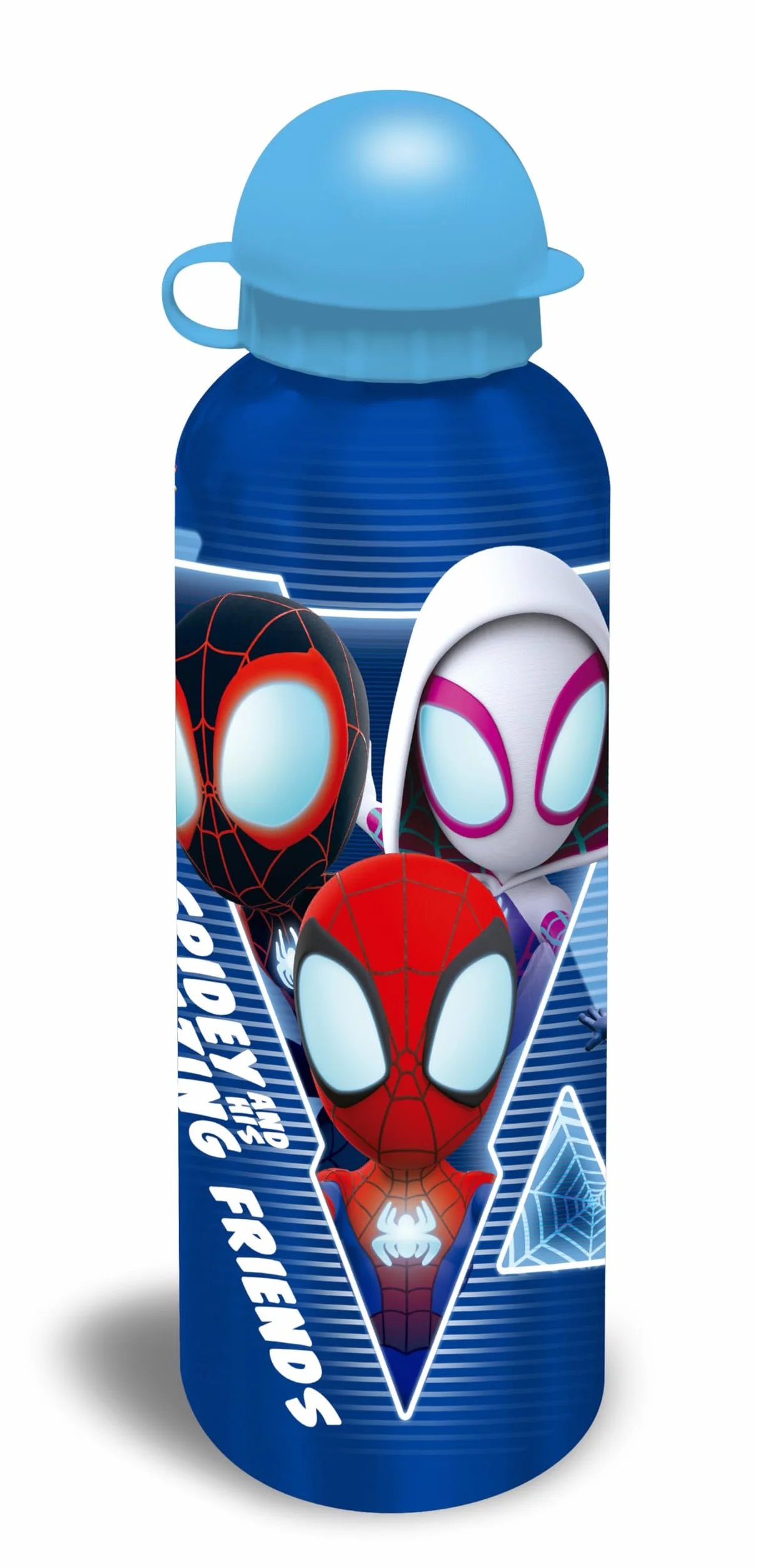 Botella de Aluminio Spidey 500ml Sandwichera