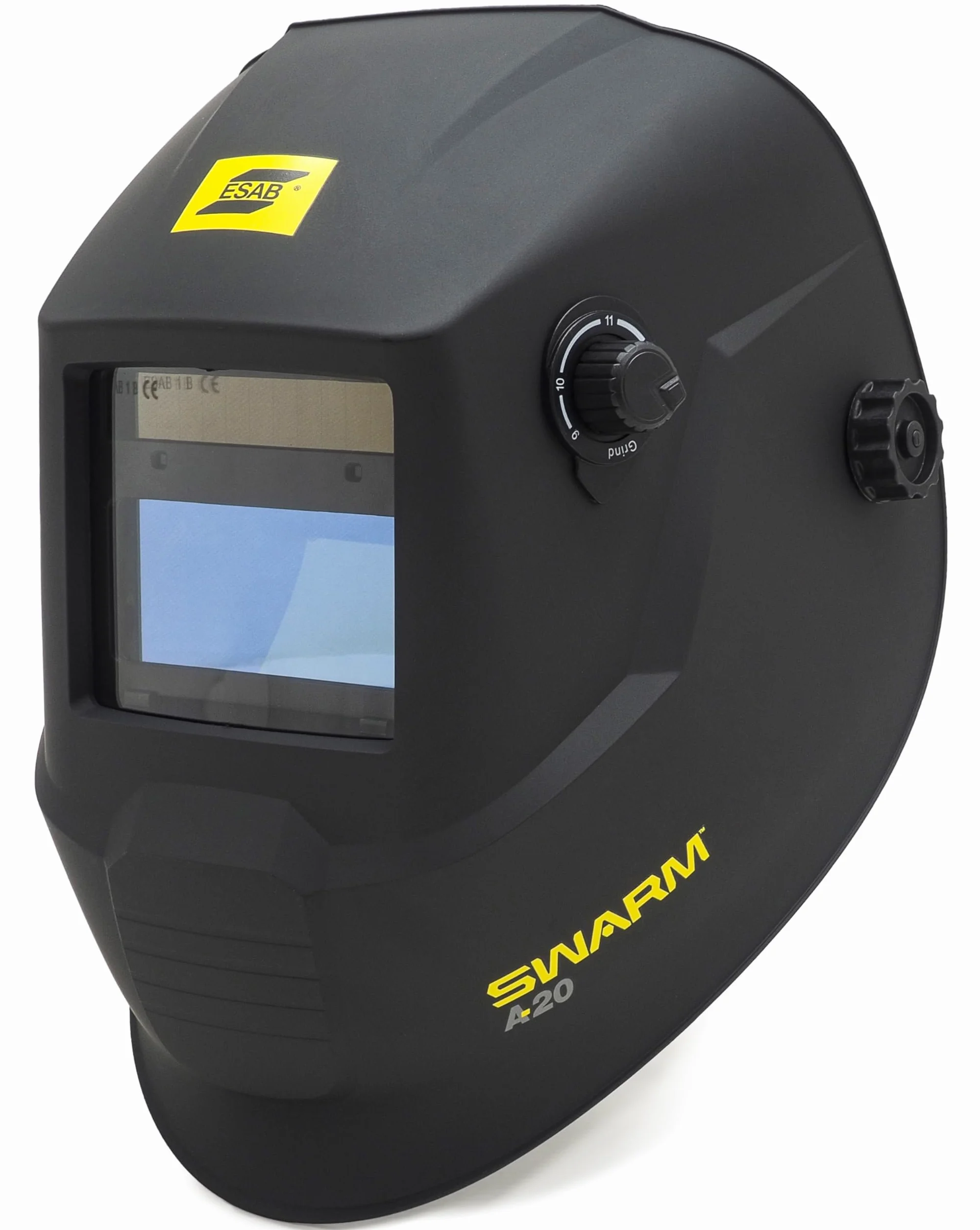 ESAB Swarm A20 - Máscara automática para coche oscurecimiento Casco TIG MIG 1/1/1/2 protección contra la soldadura