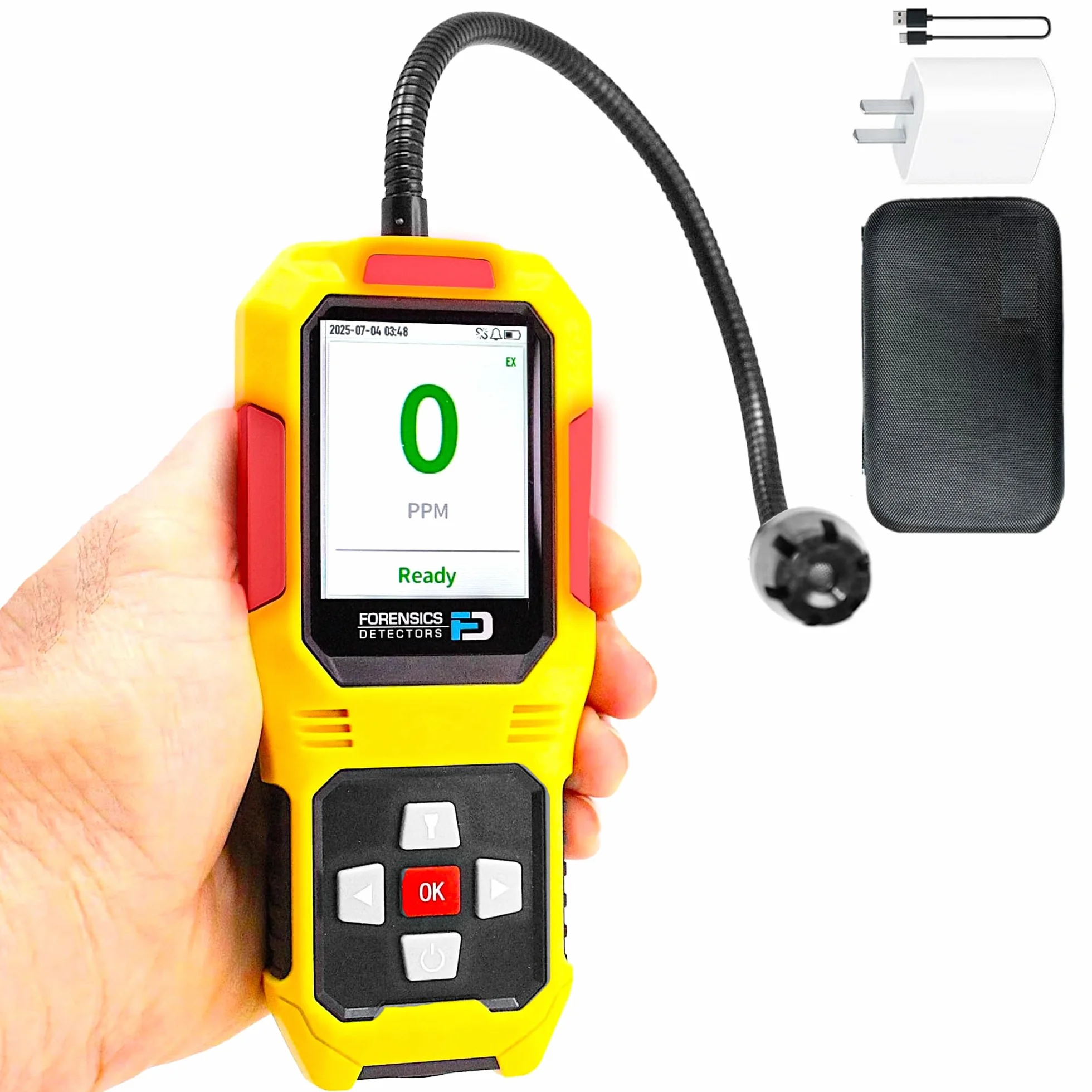 Detector de Fugas de Gas Natural | Gas Natural, Propano, GLP y GNL | Prueba de Caída Superada Desde 10 pies