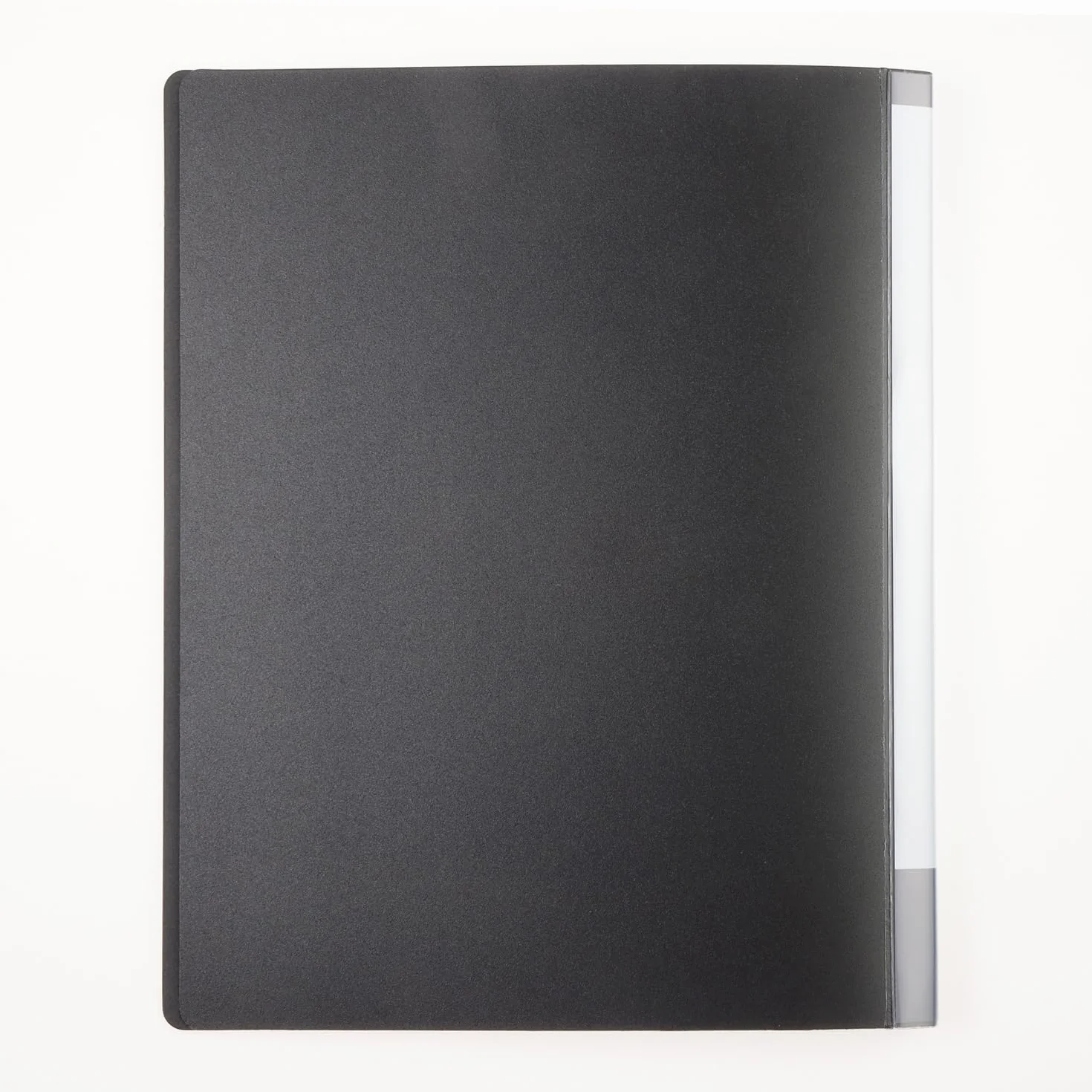 Carpeta de fundas Frontview A5 20 fundas portada personalizable negro