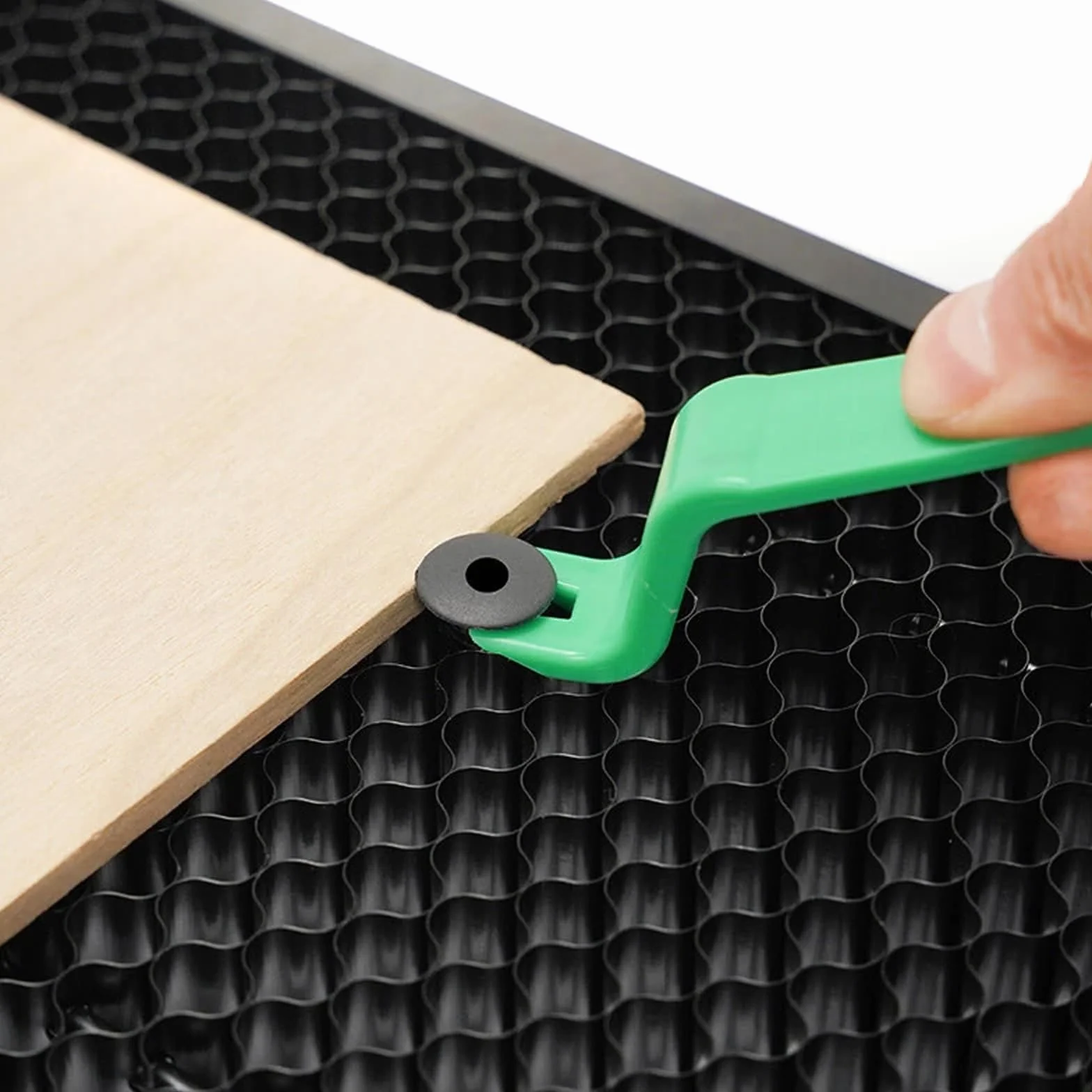 ATOMSTACK F2N Láser Panal de abeja 300 x 300 mm Metal Honeycomb Protector de mesa universal para máquina de grabado láser Swift CO2 Diodos Laser Disipación del Calor