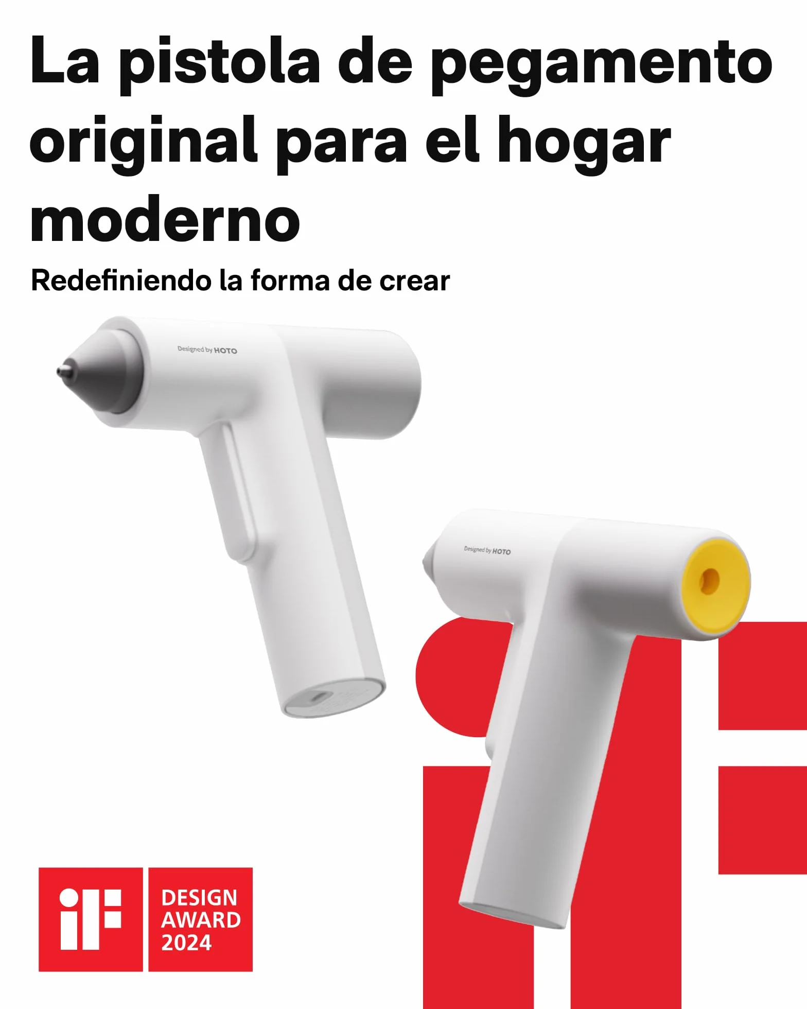 HOTO Pistola de Silicona Caliente,Pistola Pegamento Caliente Calentamiento Rápido 30S, 3000mAh Batería Recargable por USB-C,Con 40PCS Barras,Para Bricolaje Arte,Empaques,Reparaciones y en El Hogar