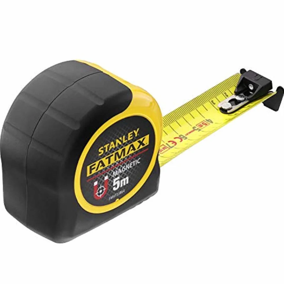 STANLEY FATMAX Flexómetro Blade Armor Classic Magnético 5m 32mm Cinta Ancha Blindaje Termoplástico Mylar