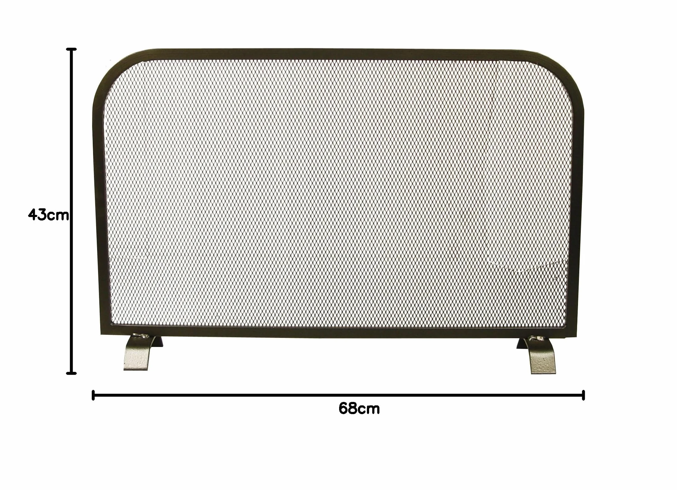 Imex El Zorro 12201-N - Salvachispas simple (68 x 43 cm) color negro