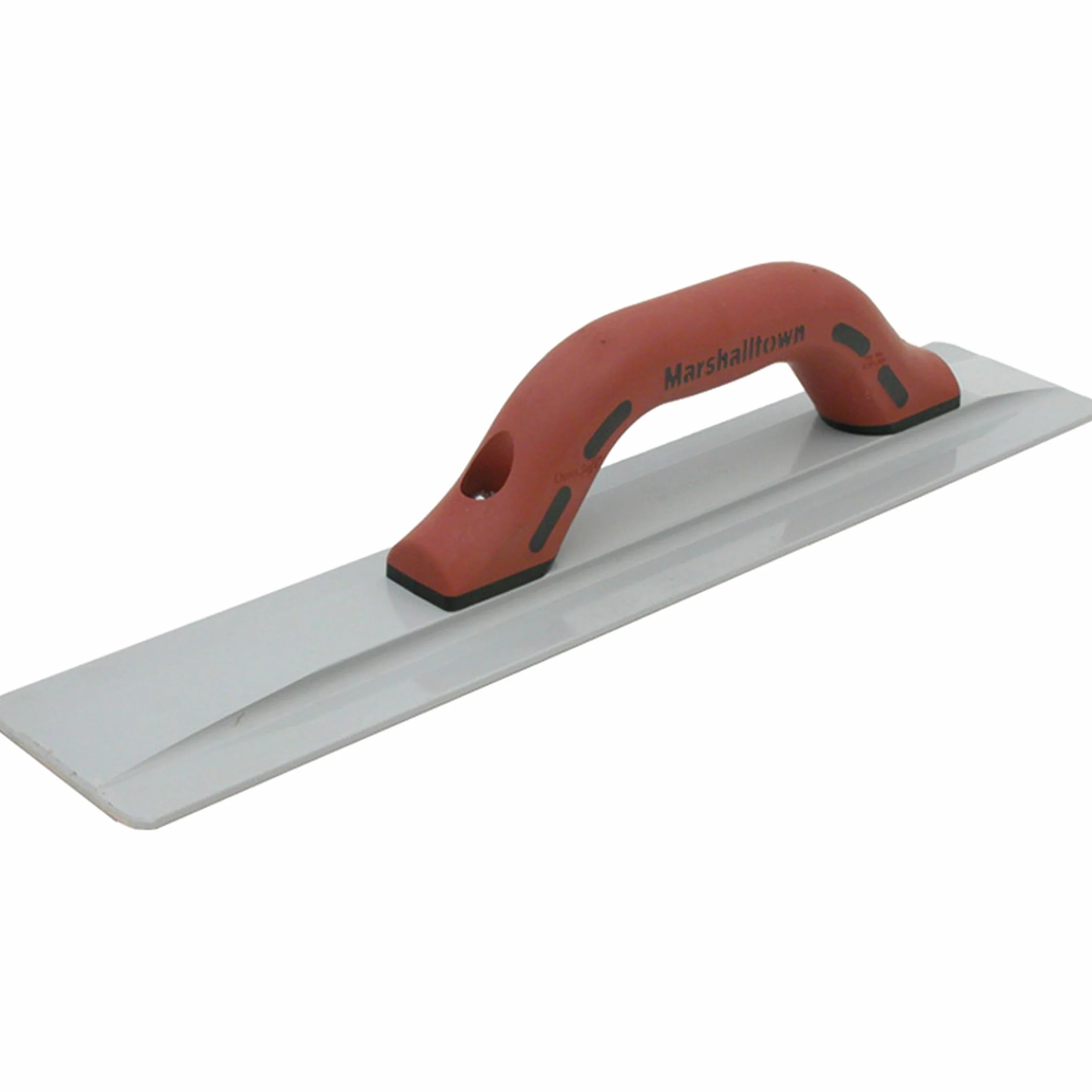 Enderezador manual Marshalltown con mango Durasoft, de magnesio, para suelo y hormigón, tamaño del enderezador: 305x79 mm