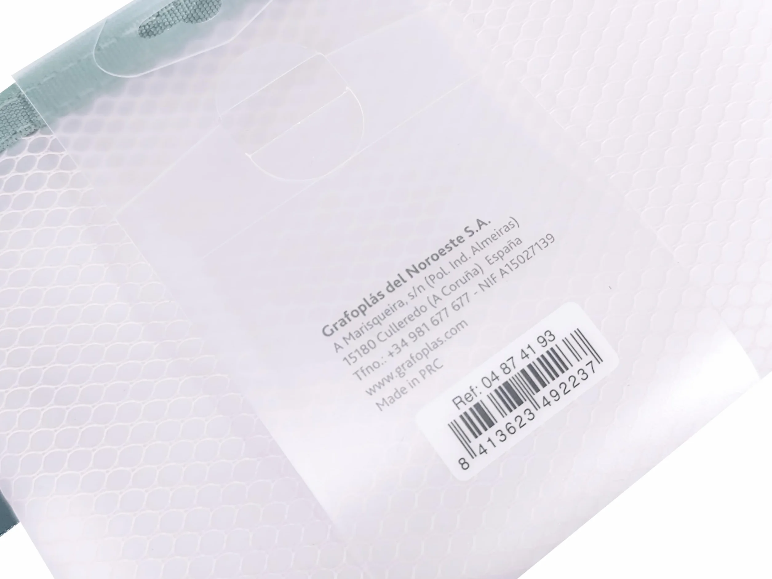 Grafoplas Pack de 5 Bolsas con Cremallera EVA Soft a6, Rosa Pastel, Tacto Suave, Zipper Bags Hechas con Goma EVA Transparente, Ideal para Transportar y Proteger Todo Tipo de Artículos y Documentos