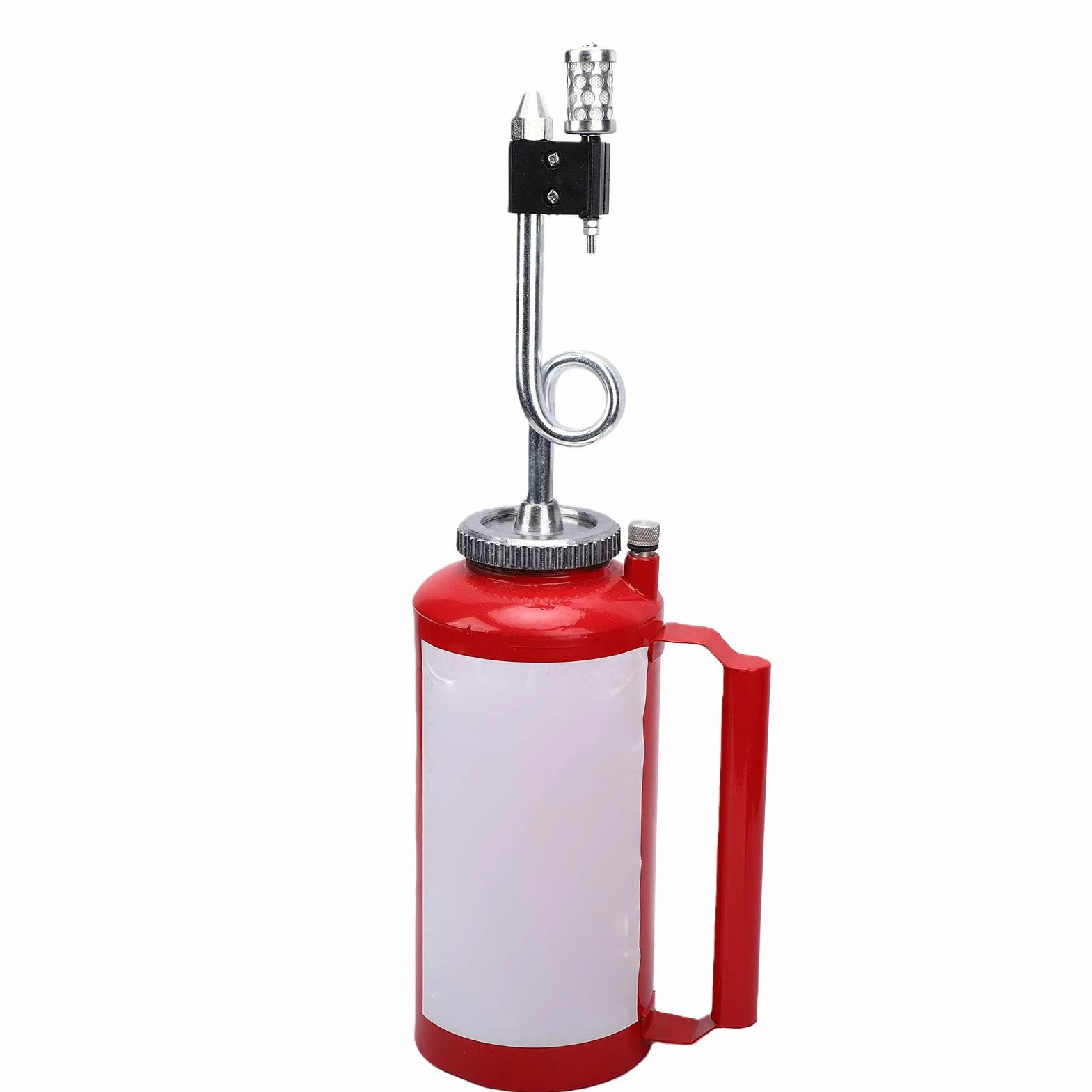 banapoy Antorcha de Goteo Forestal 5L, Antorcha de Goteo de Doble Fondo de Hierro Fundido Resistente para Quemar, Trampa Válvula de Retención, para Incendios Forestales