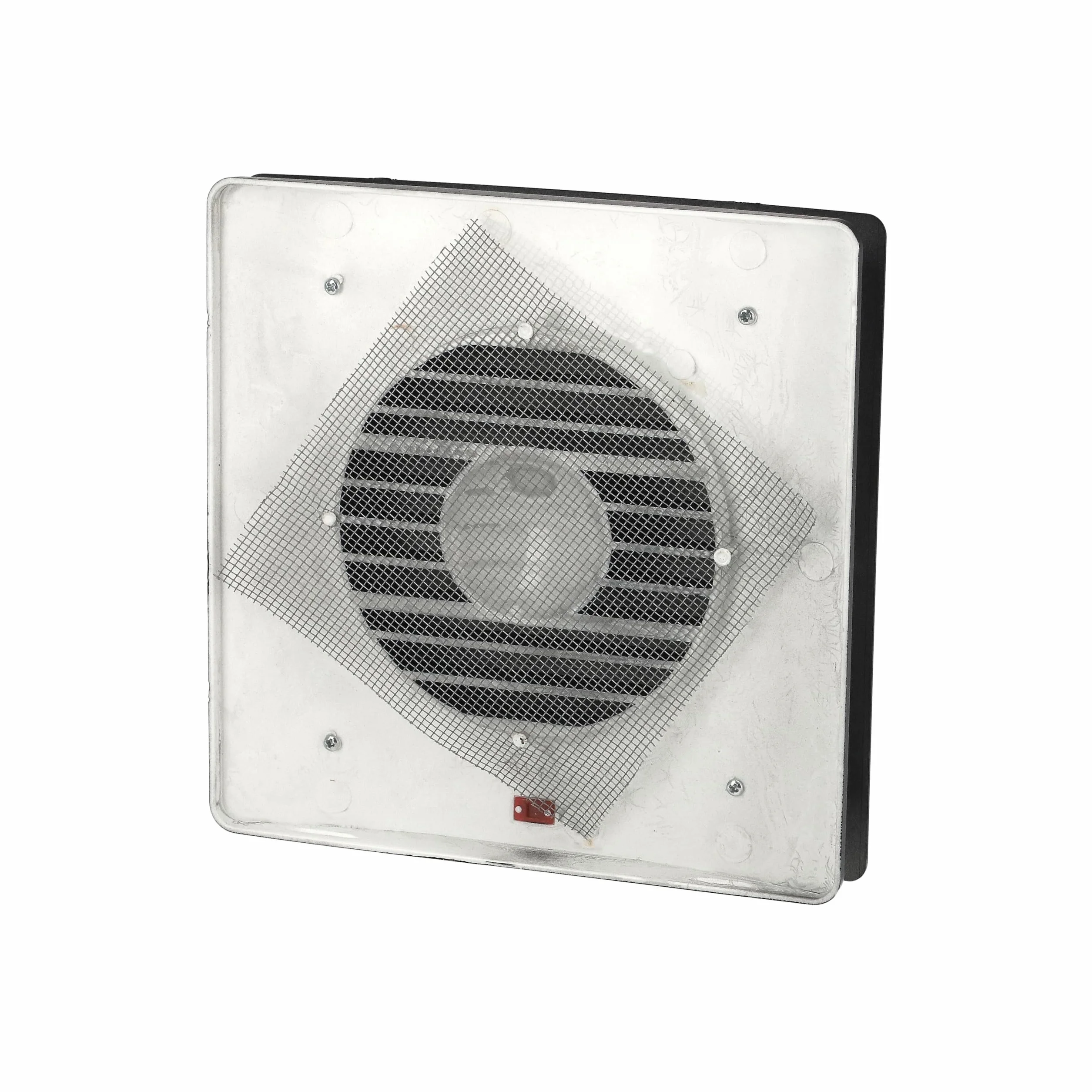 Extractor Baño 100 mm Silencioso Negro con Filtro 12W FELIX - Extractor de Aire 100 m³/h 43 dB -Ventilación Baño Cocina y Aseo - Antihumedad y Antimoho