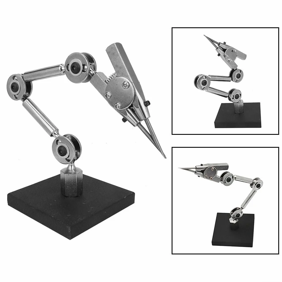 Abrazadera de trabajo para manos de ayuda, abrazadera de trabajo de soldadura de metal, accesorio de soldadura de joyería de tercera mano para soldar, manualidades de joyería