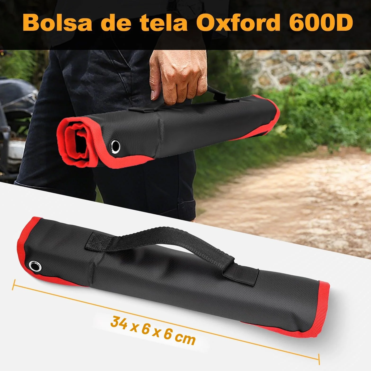 HYCHIKA Llaves Fijas 9Pcs, Llaves Fijas con Carraca 6-19mm con Bolsa de Almacenamiento, Juego de llaves, llaves Combinadas, Engranaje de Trinquete de 72 Dientes