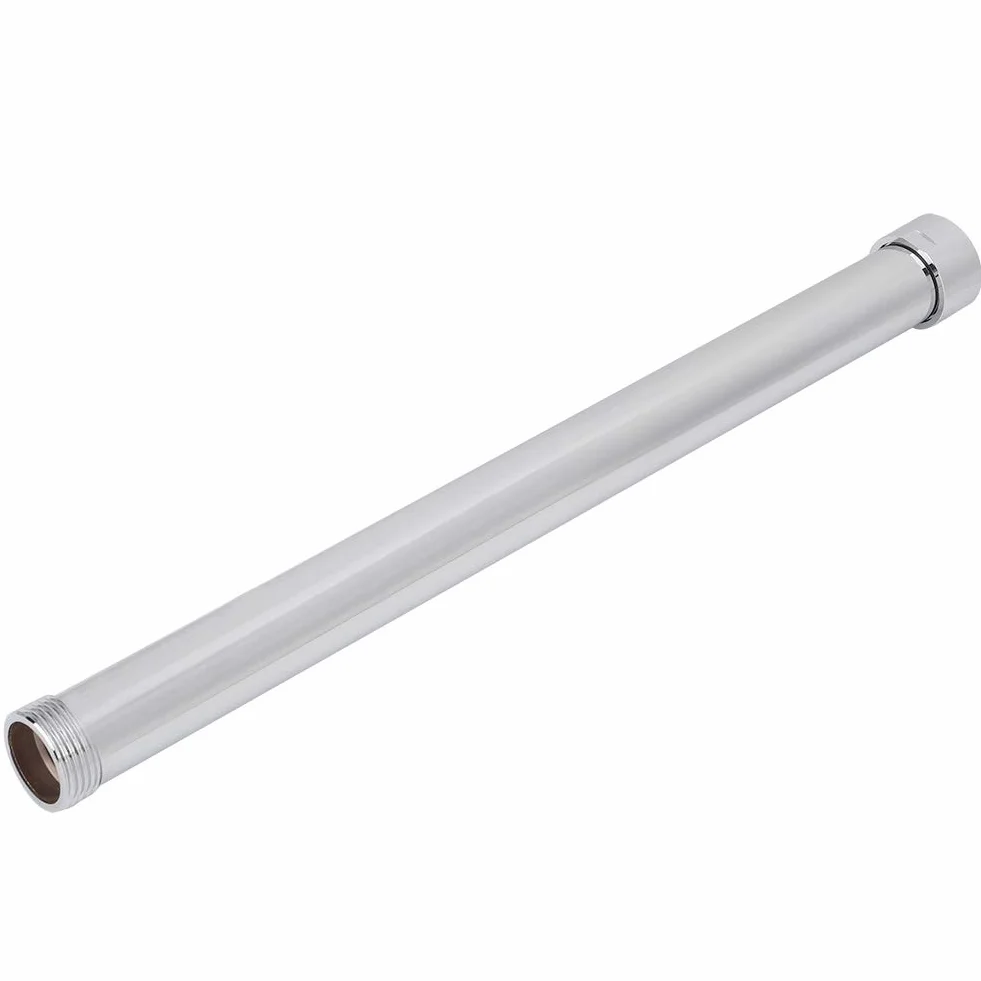 Tubo de ducha, tubo de extensión de ducha de rosca interna de 3/4 de pulgada y resistente al desgaste para soporte de ducha de baño