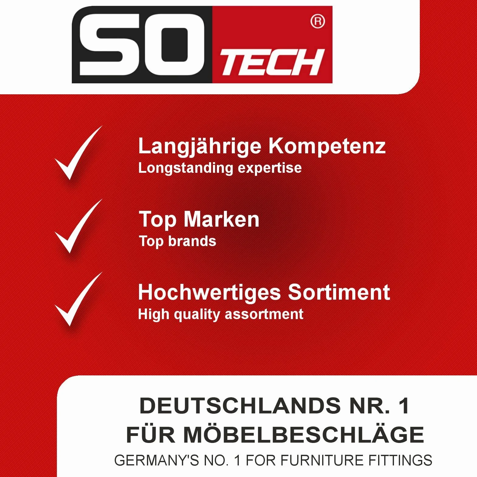 SOTECH Plantilla para taladrar BSK-35-T45/52 para montaje de bisagras de cazoleta incl. broca Forstner Ø 35 mm bisagras de cazoleta Distancia entre agujeros de 45 y 52 mm
