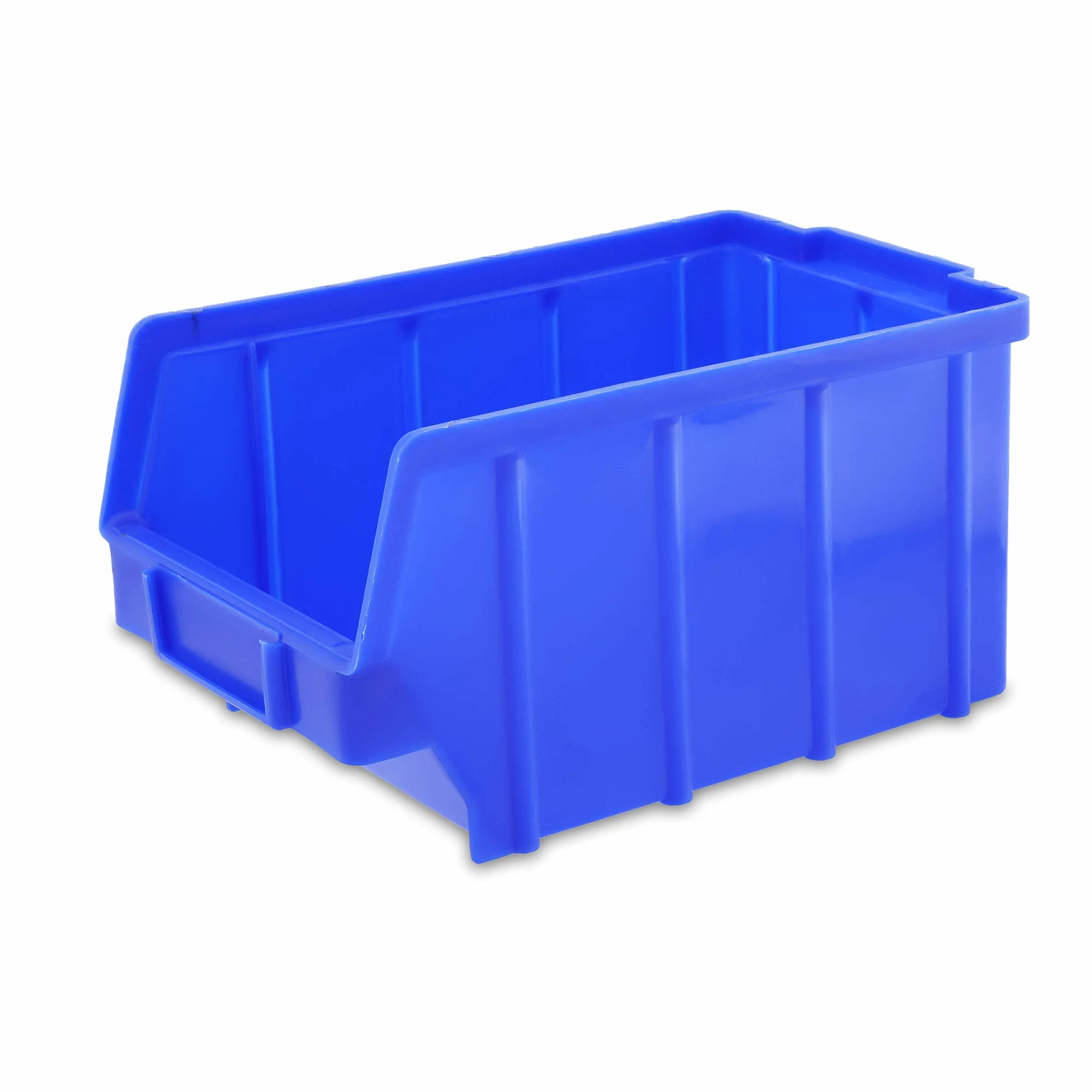 S&S-Shop 26 caja apilables azul tamaño 3 | de plástico de | con bandeja para cartuchos