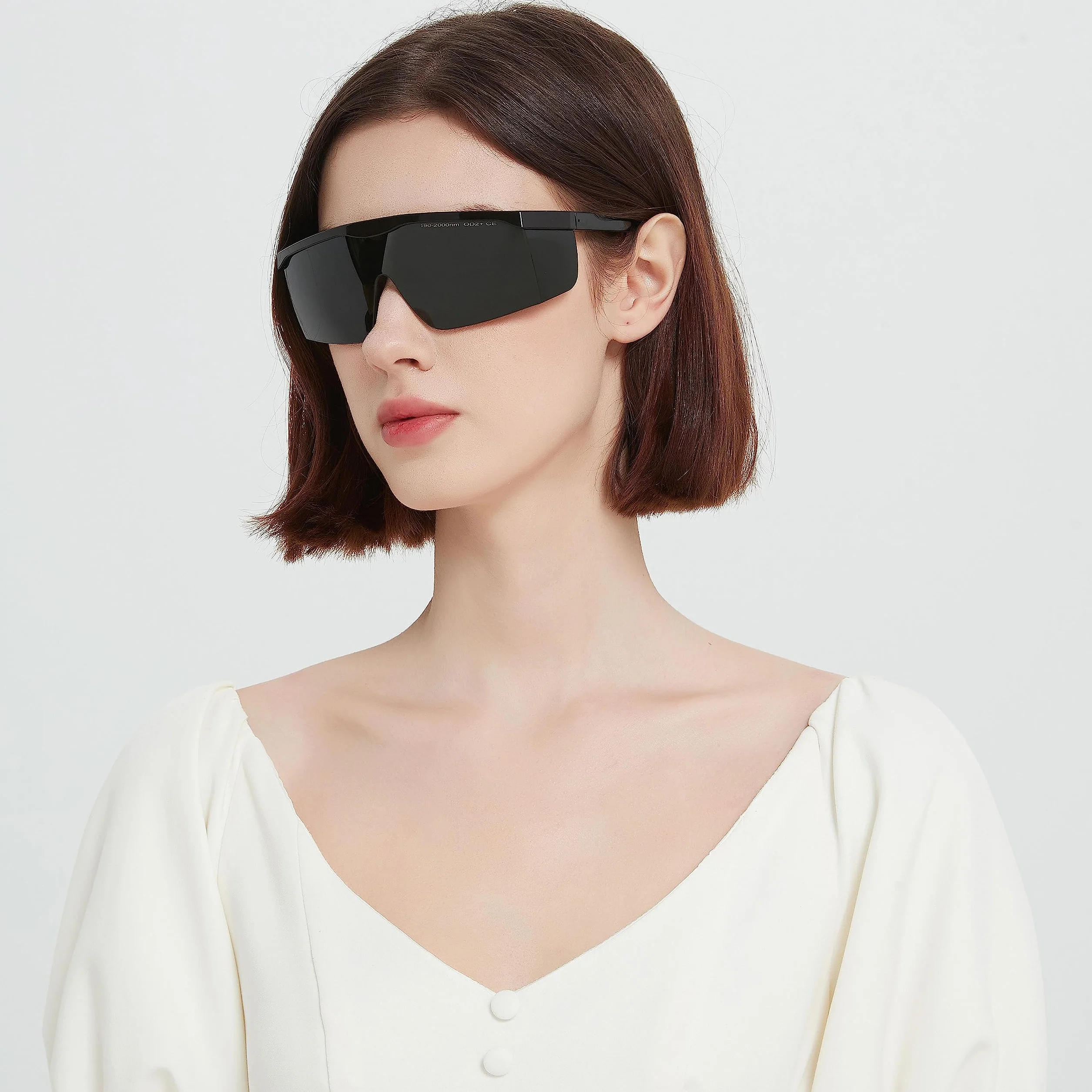 Alsenor IPL - Gafas de seguridad láser de 190 nm-2000 nm para operador de cosmetología láser, protección ocular y tratamiento de depilación láser