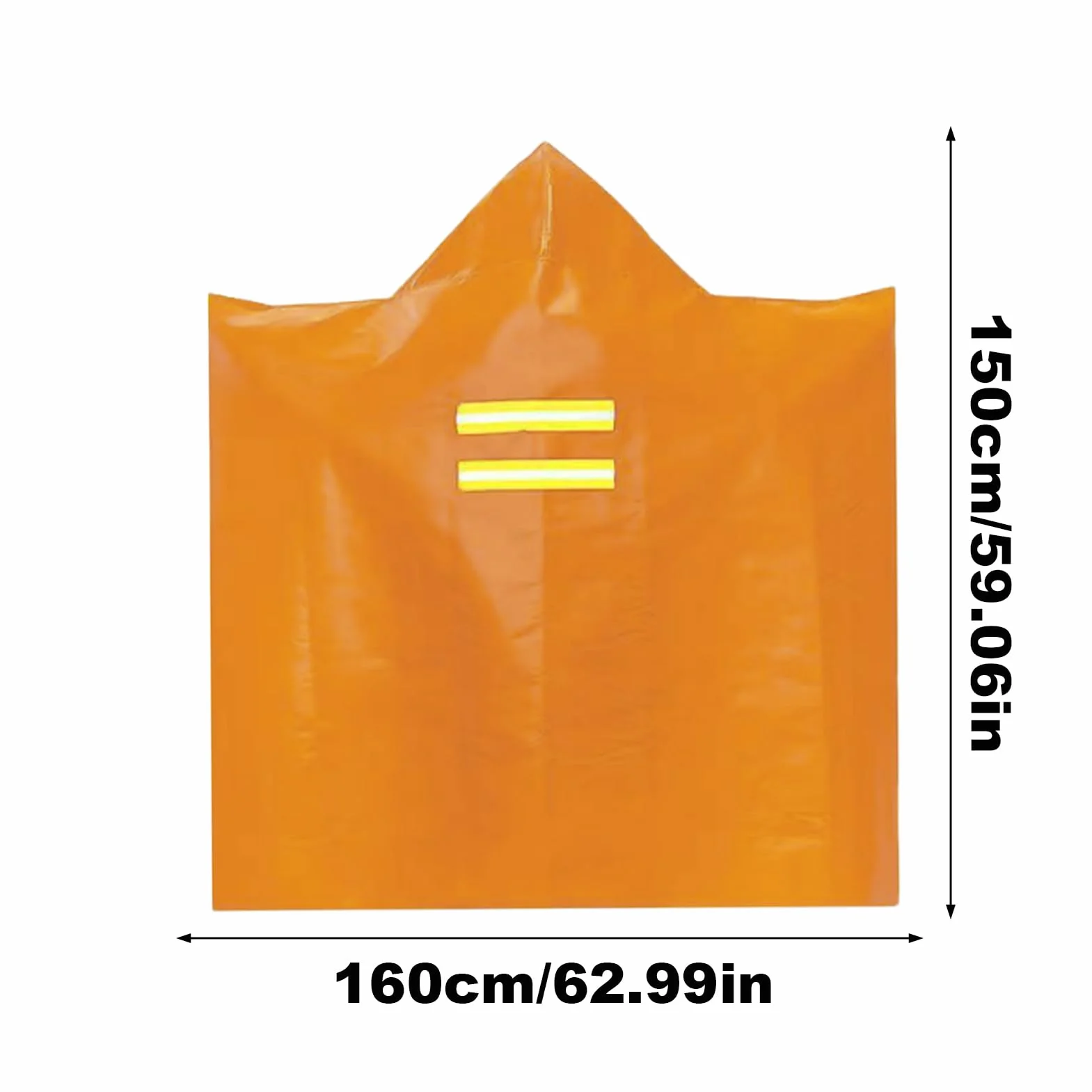 Capa Ignífuga – Tela De Fibra De Vidrio Recubierta De Silicona | Poncho Ignífugo De Silicona Con Capucha | Inicio Poncho De Escape Ignífugo Manta Ignífuga Para Niños Y Adultos En Seguridad De Emergenc