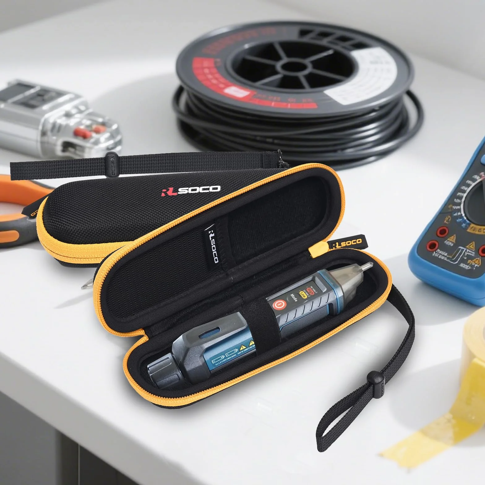 RLSOCO Funda para Bosch Professional Detector de Voltaje GVD 1000-17 (Sólo Funda)