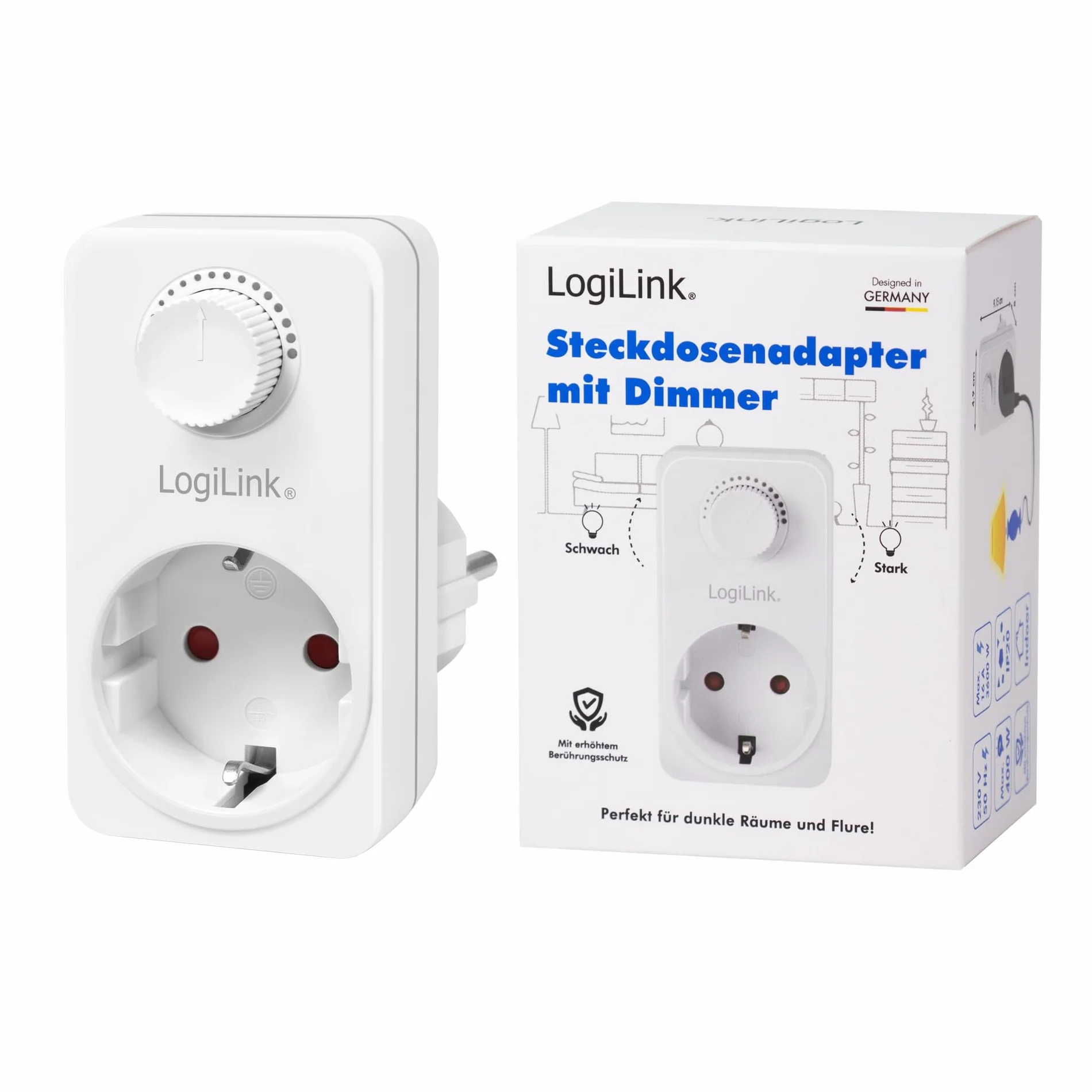 LogiLink Enchufe Adaptador, PA0151