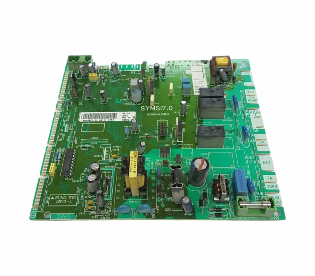 Placa Electrónica Original para Caldera 0310144400R18 V2 - Modelo 3 Relés Disposición 2+1 - Compatible Varios Modelos - Pieza Repuesto Reacondicionada - Garantía 1 Año