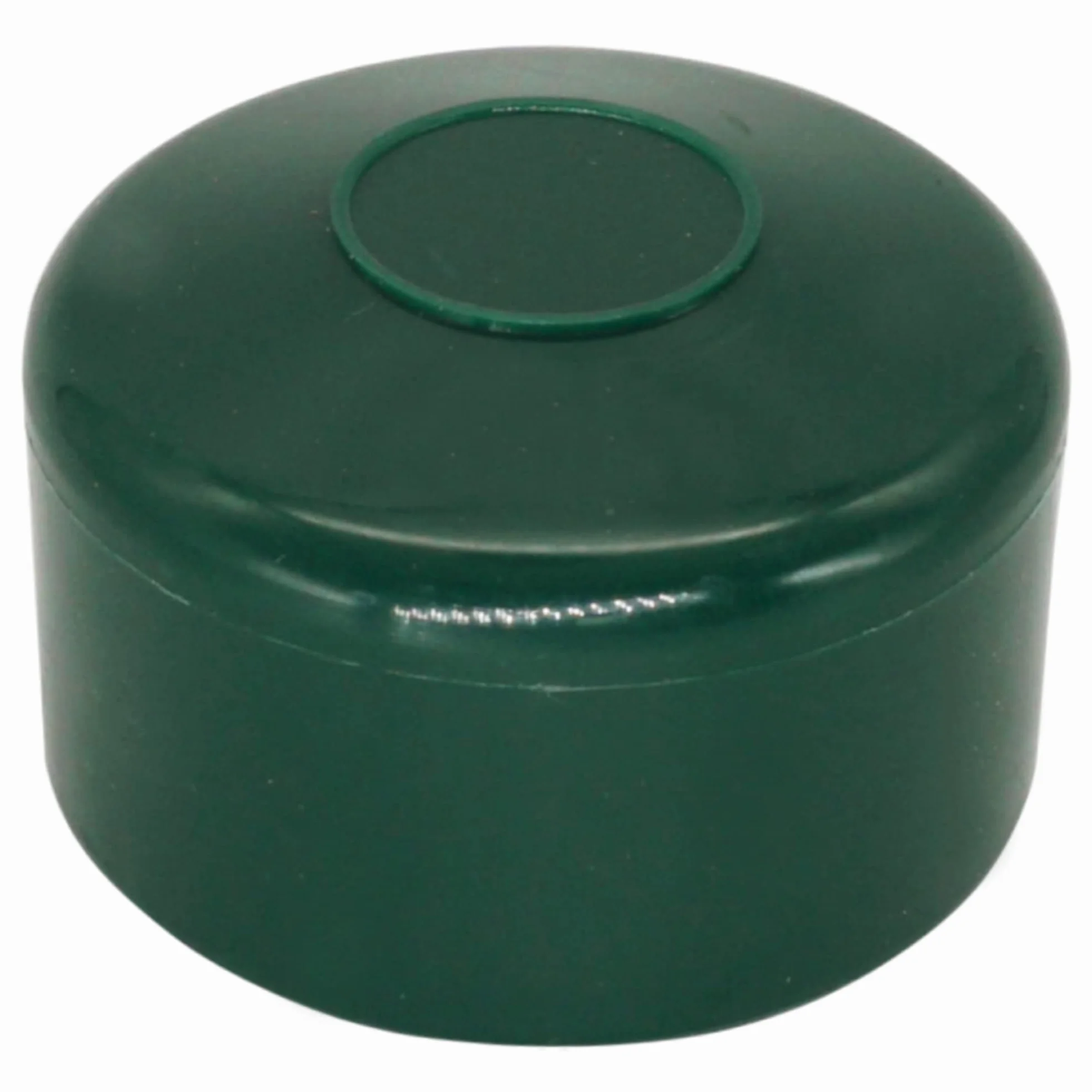SKIR'CO (30 piezas) Tapas de postes de valla, tapas redondas de plástico verde de 48.3 mm para postes redondos de pared gruesa, cubiertas de postes de valla, verde musgo RAL 6005
