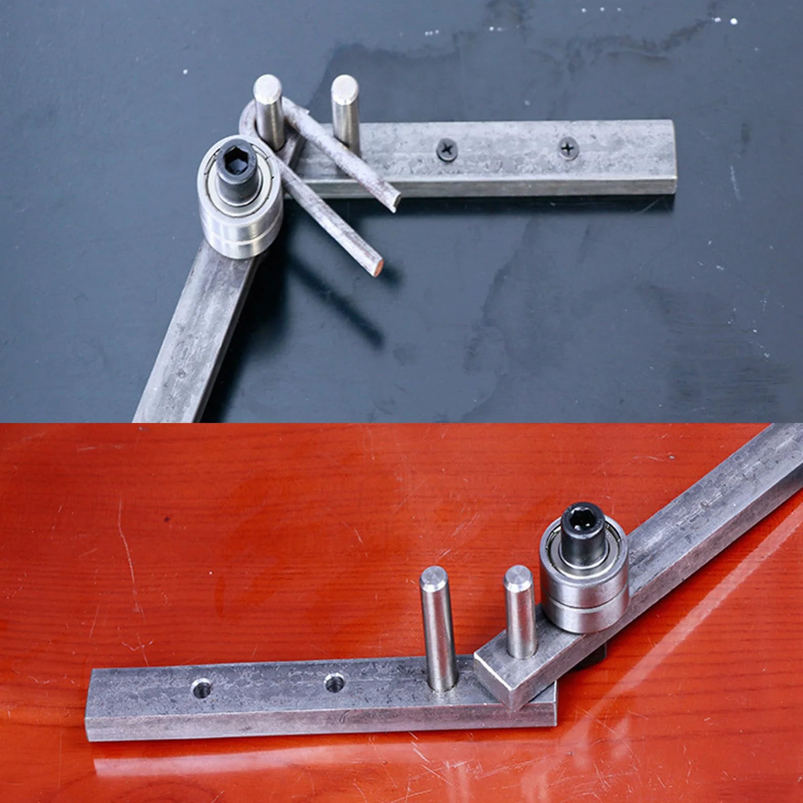 Dobladora Manual de 1 a 10 mm, Dobladora Universal Manual, Dobladora de Barras de Acero que Ahorra Esfuerzo, Máquina Dobladora de Metal para Acero, Cobre, Aluminio, Hierro, Acero Inoxidable
