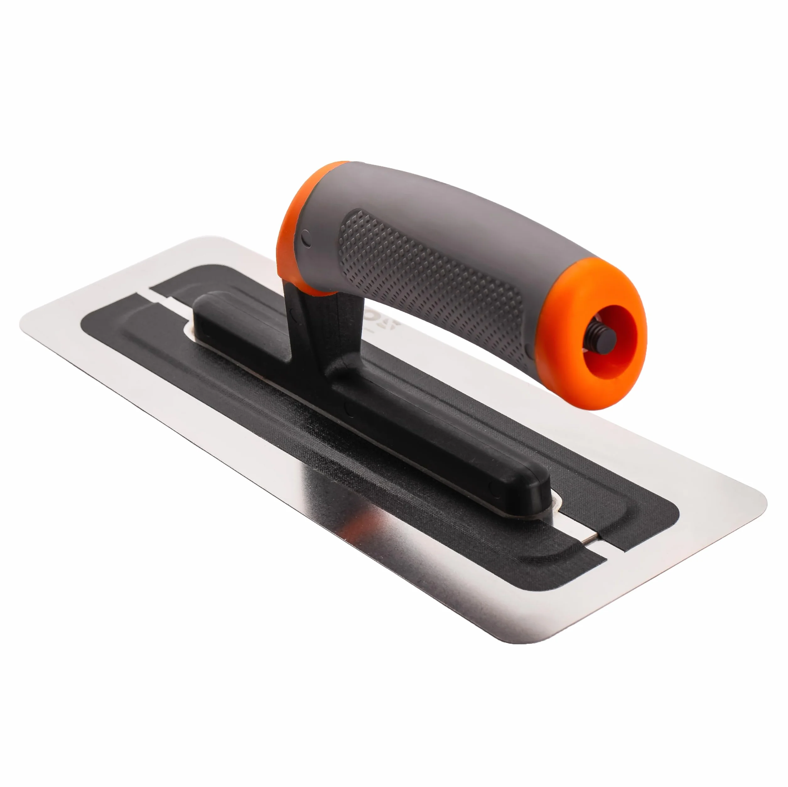 MIVOS llana alisadora de acero inoxidable 240mm - Premium - llana alisadora profesional de acero inoxidable con empuñadura blanda ergonómica - Llana alisadora MADE IN EU