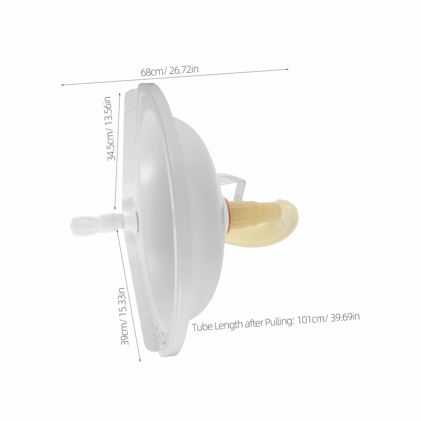 Operitacx Lavabo de Baño Triangular de Plástico con Grifo, Montaje en Pared, Compacto Color Claro para Baño Pequeño, Fregadero de Esquina Suspendido, Solución para Espacios Reducidos, 1