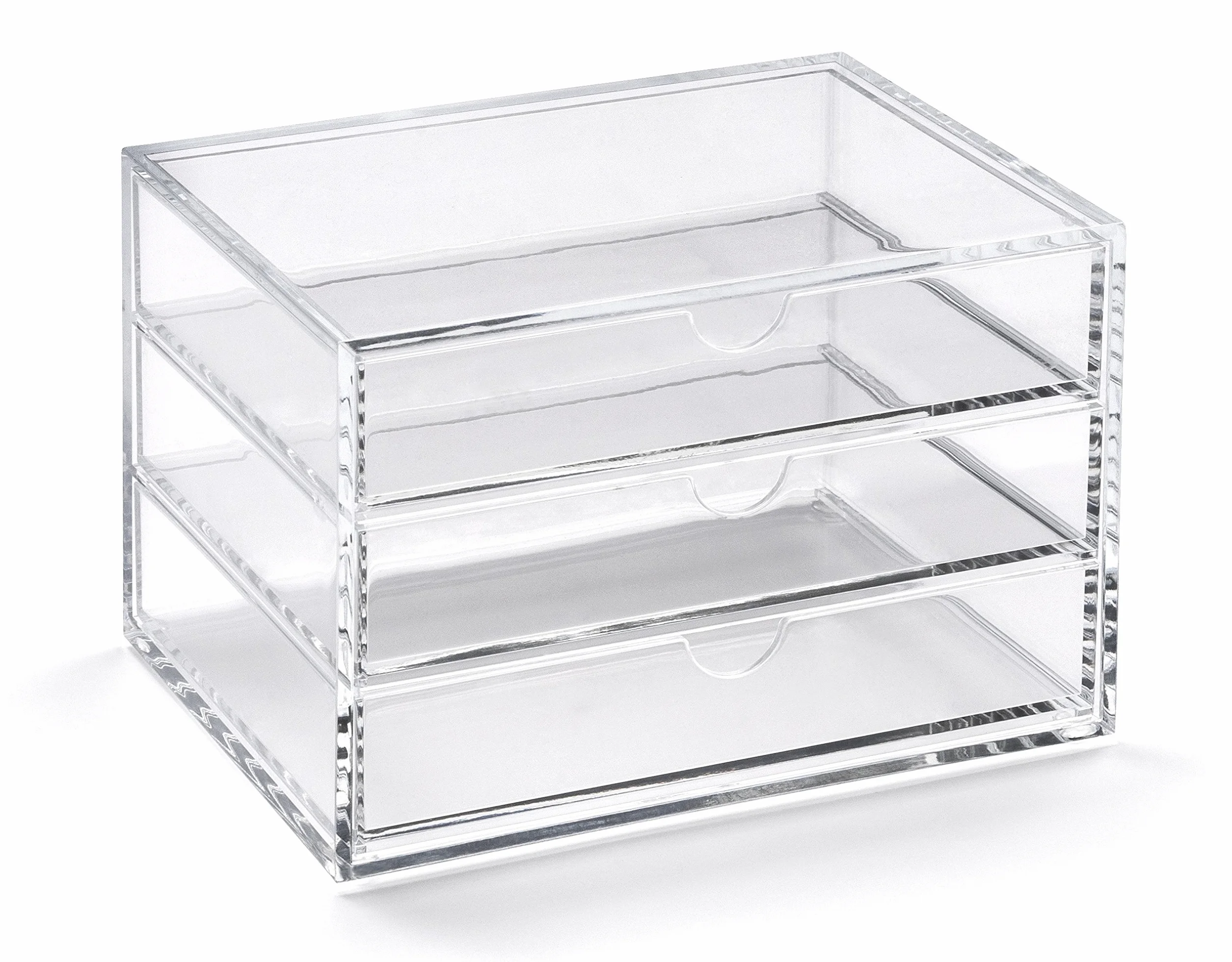 Osco A3276 - Organizador con 3 cajones, acrílico