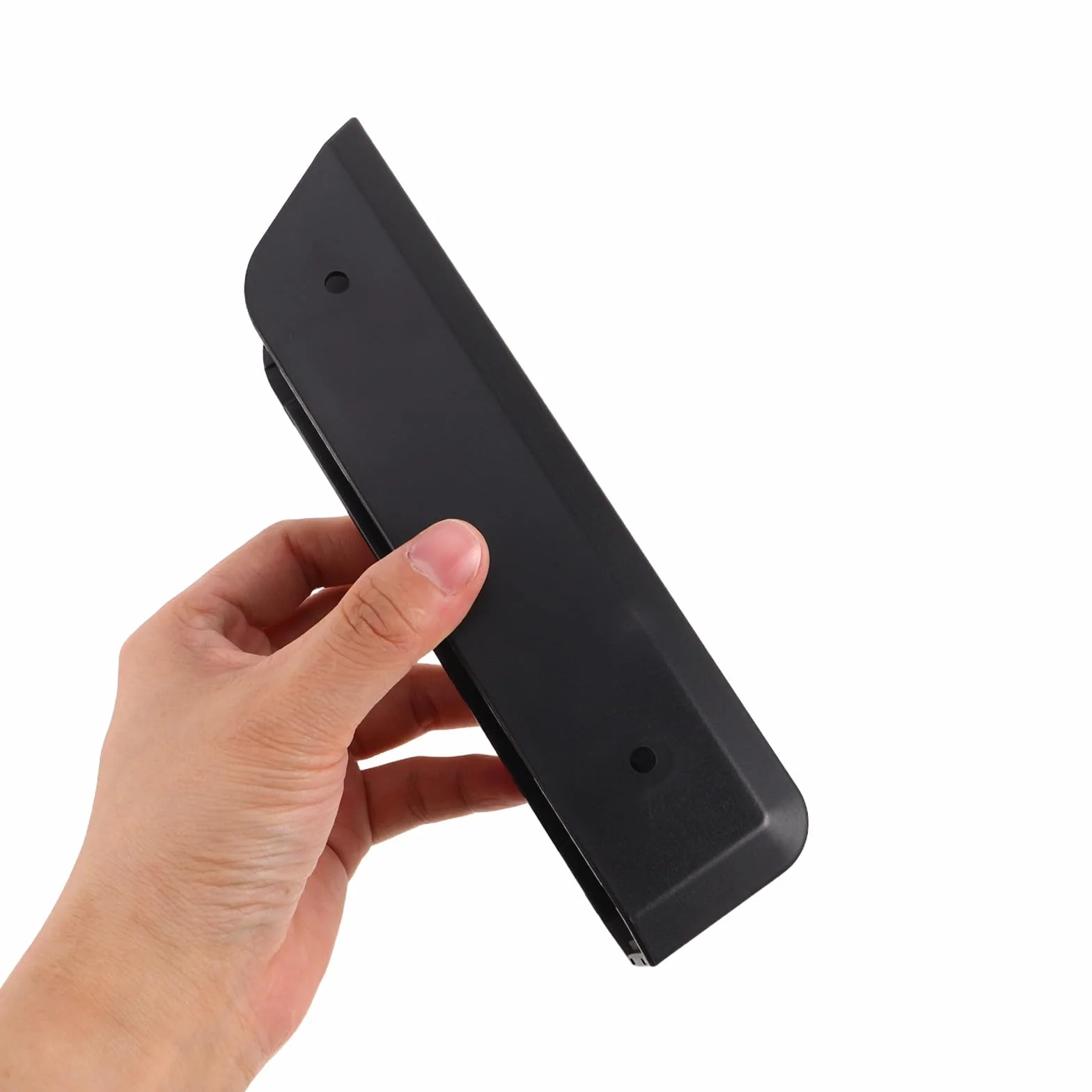 STOBAZA Soporte de Pared para Báscula de Acrílico Negro Instalación Rápida y Portátil