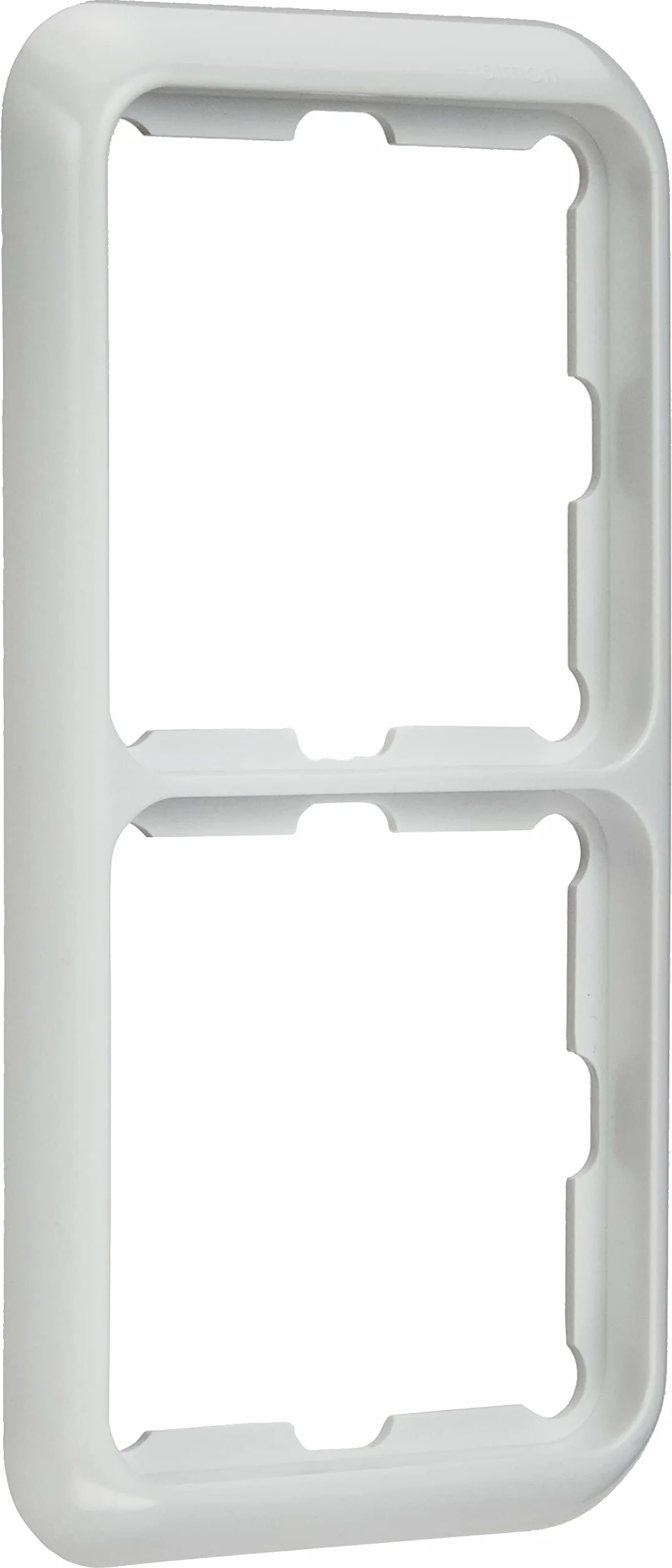 Simon 75620-30 placa de pared y cubierta de interruptor Blanco