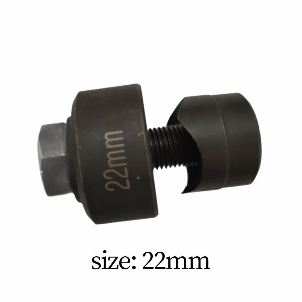 F Fityle Herramienta perforadora de chapa de metal, perforadora manual, alta precisión, herramienta perforadora, troquel y perforadora, para placa de acero, 22mm