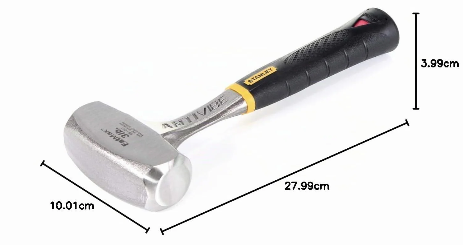 Stanley 1-56-001 - Mazo de albañil Fatmax antivibración 1360g