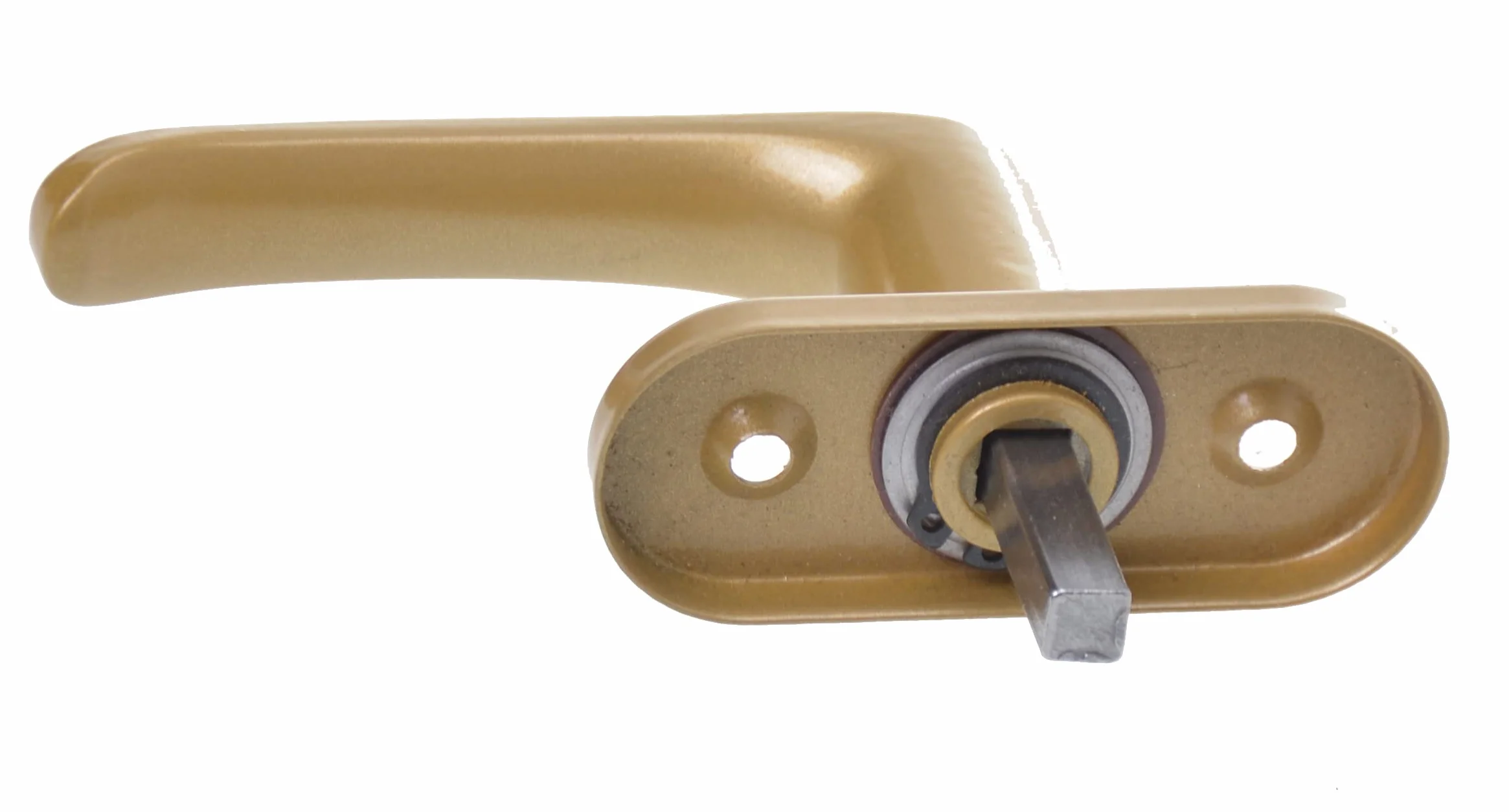 Manilla para puerta de balcón (metal), color dorado