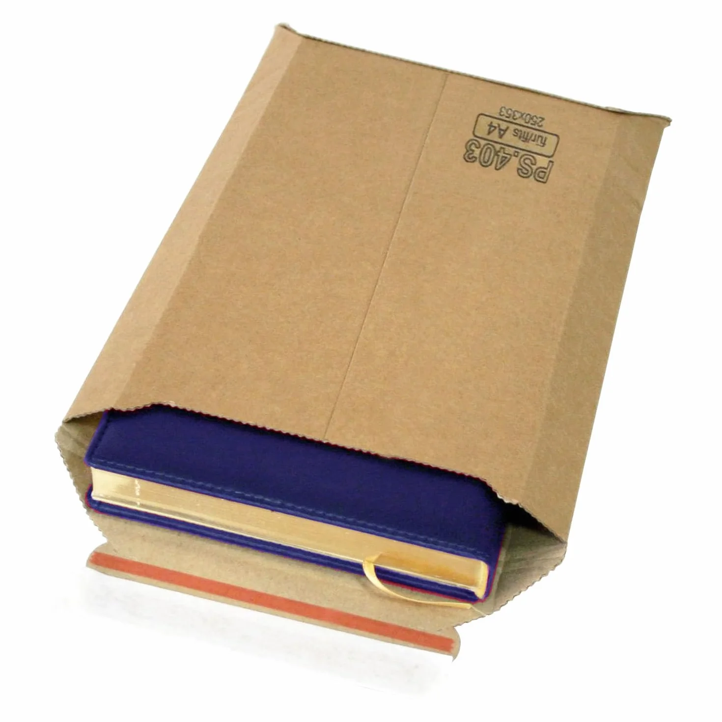 Sobres de cartón rígido A4 para microondas, 250 x 353 mm, ampliables 5 cm, 450 g/m2, marrón, cierre autoadhesivo