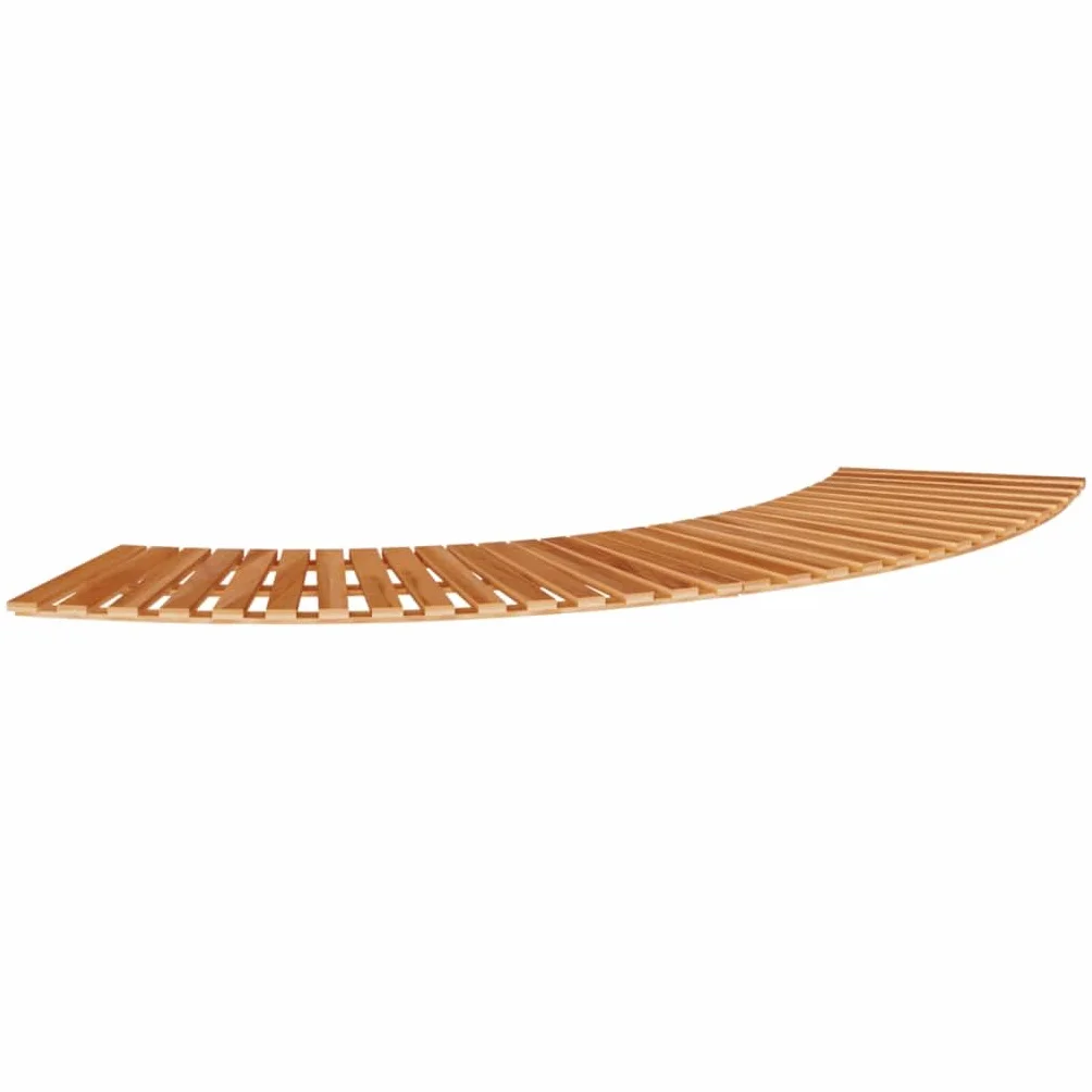 vidaXL Borde bañera hidromasaje Madera Acacia y ratán sintético Gris, Borde bañera de hidromasaje, Borde SPA de ratán sintético, peldaño bañera hidromasaje