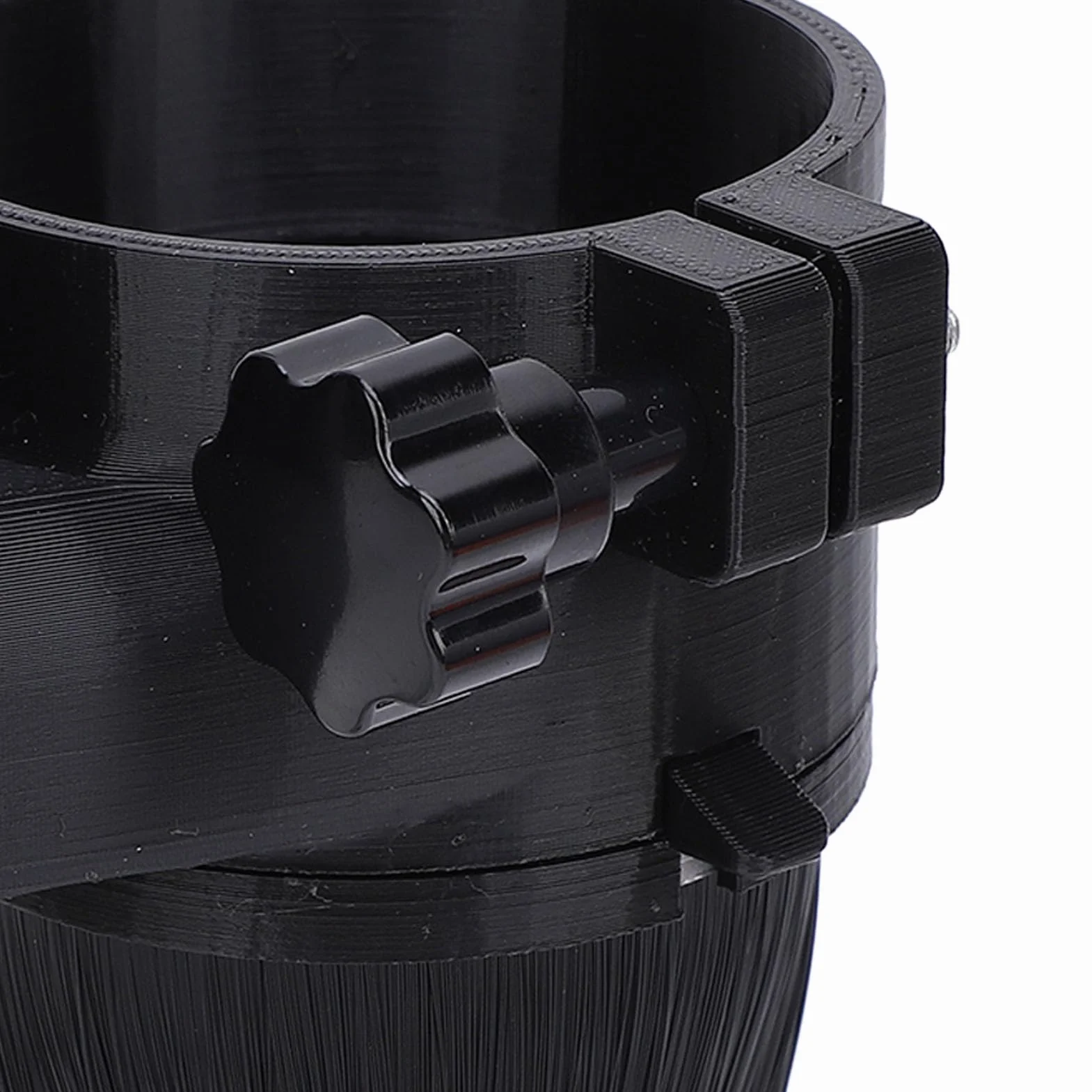 Cubierta de Polvo CNC Cubierta de Polvo del Enrutador CNC de 65 Mm CNC Dust Shoe para 1,5 KW Spindle Motor Grabado Máquina Máquina Herramientas de Carpintería de Carpintería