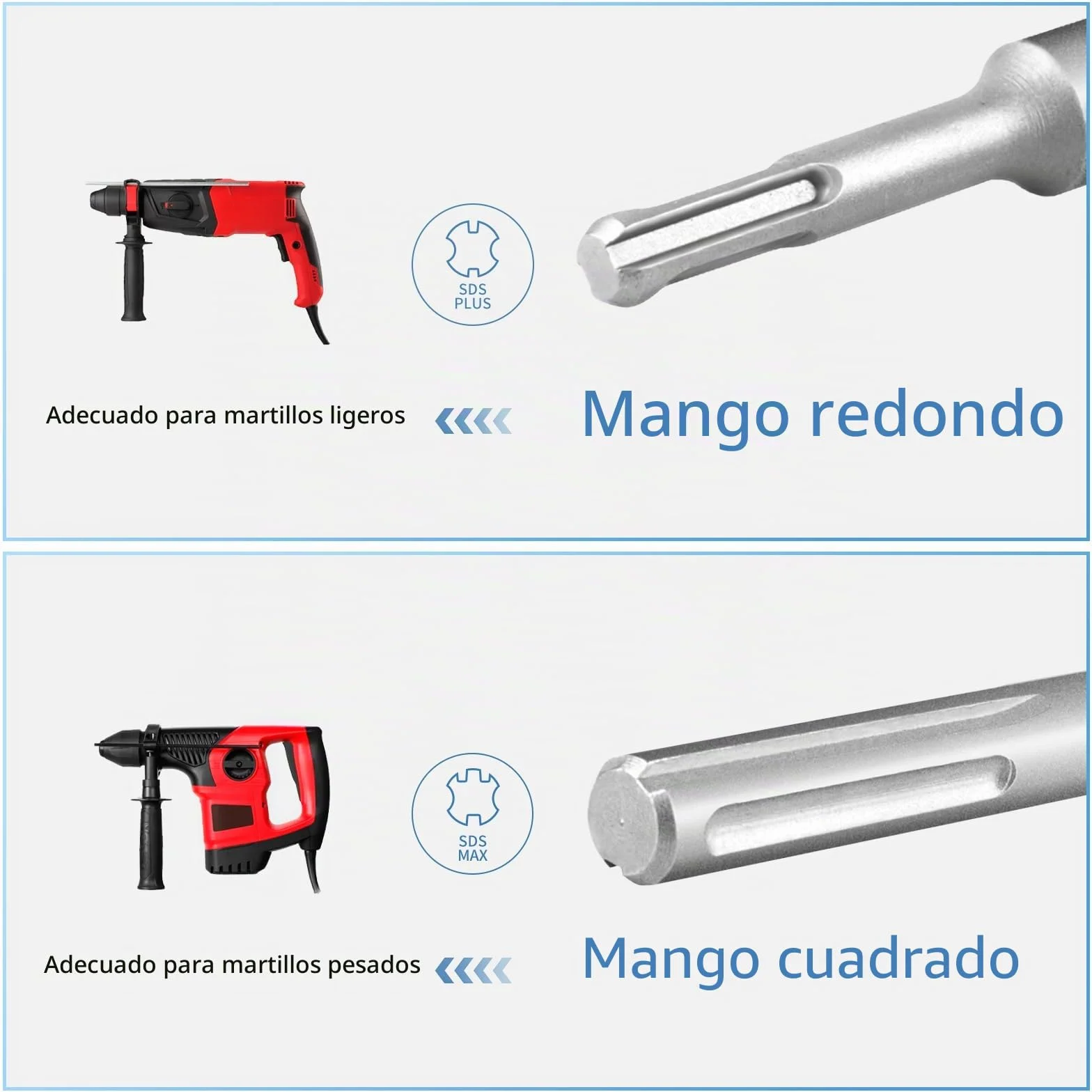 EXLECO 16 pcs Sierra Corona Set Broca para Muro de Hormigón Taladro Hueco Broca Sierra, 7 corona hormigon 30 40 50 65 80 100 110mm mit 100/300mm SDS Plus & SDS Max 6 Taladro Centrado, Brocas Hormigón