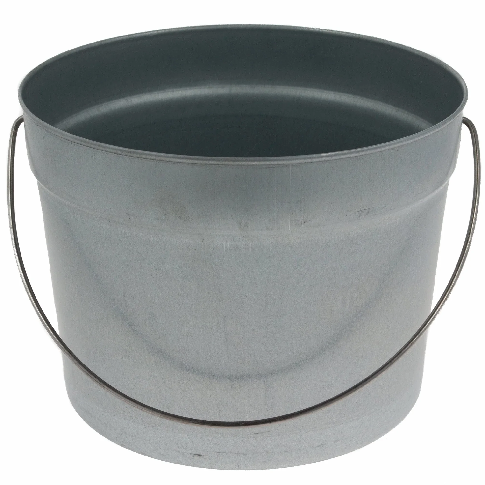 Coral 73711 - Cubo de metal galvanizado con pintura eléctrica, con asa de metal, para pinturas y adhesivos (2,5 L)