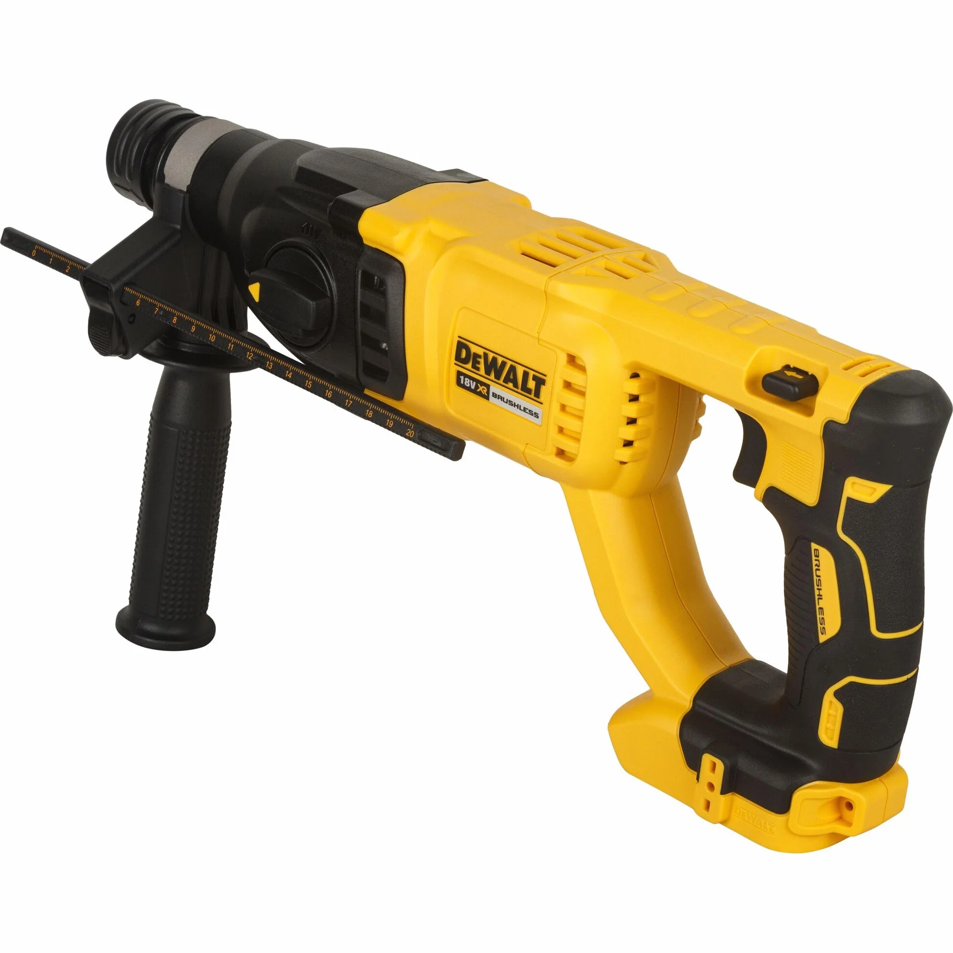 DEWALT Taladro Percutor SDS-Plus 18V XR sin escobillas de 26 mm con TSTAK, solo herramienta, DCH133NT-XJ