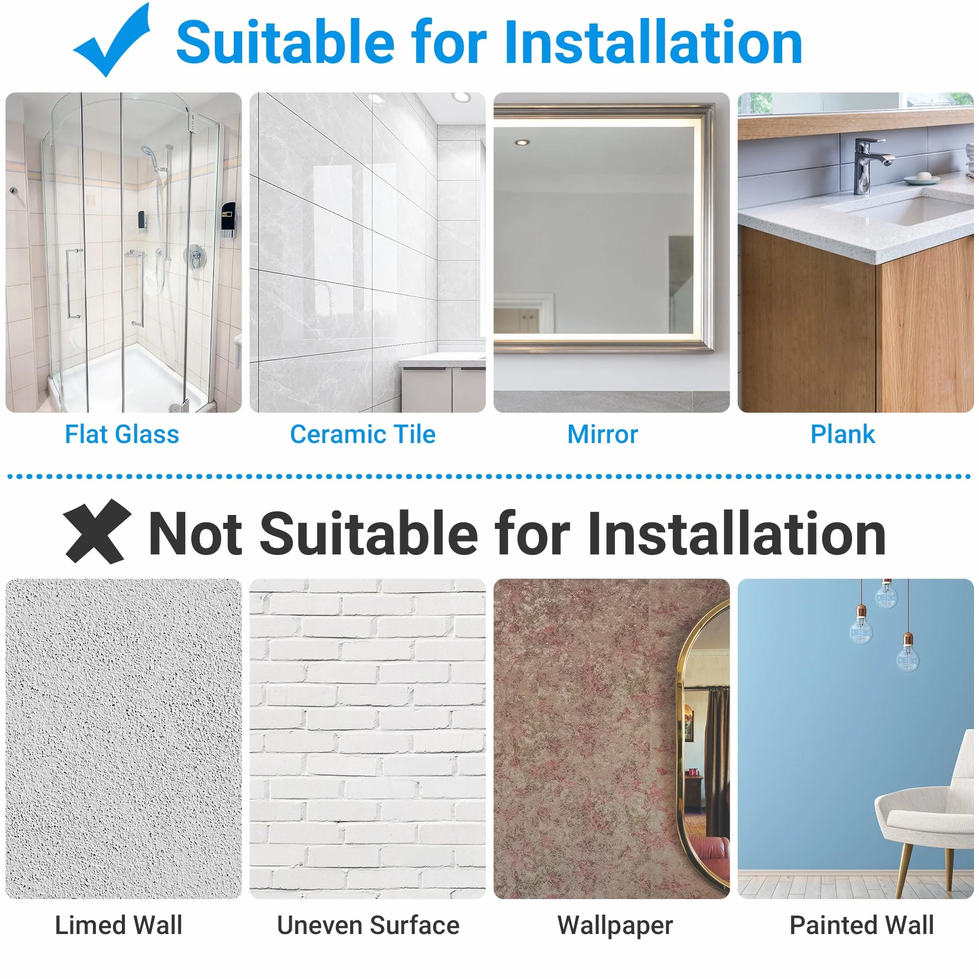 SAYAYO Ganchos Adhesivos para Pared, SUS304 Acero Inoxidable Ganchos para Colgar, Blanco Colgador Toalla Baño, Gancho Pared 2 Piezas para Baño, Dormitorio y Cocina
