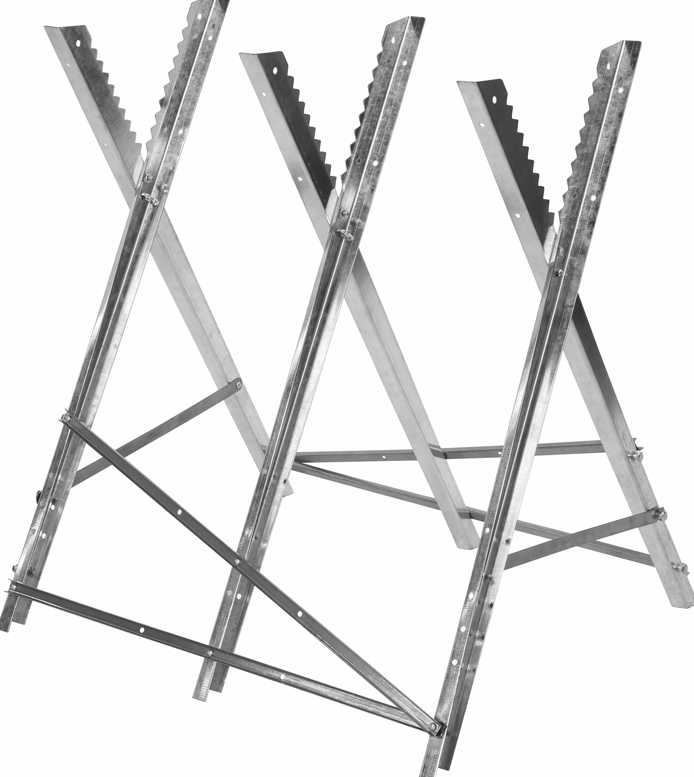 Güde 94899 GSB 600-680 - Caballete (para leña o leña, apto para motosierras de cualquier tipo, altura ajustable, portátil, plegable)