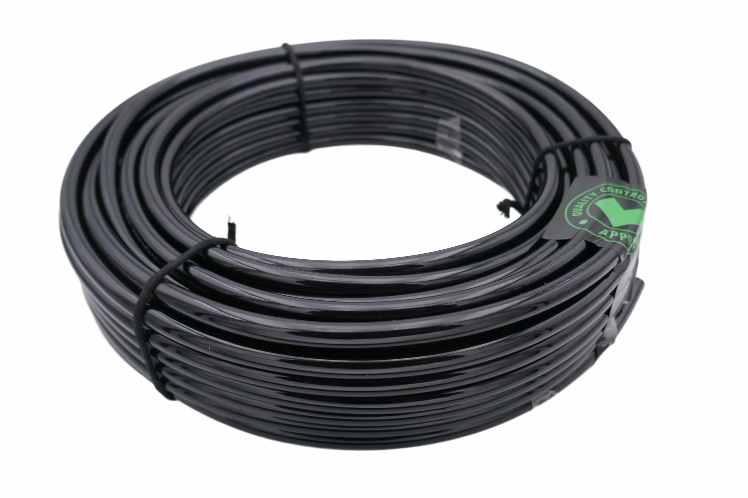 Manguera neumática de poliuretano de 8 mm para aire comprimido, 25 metros PUN 8 x 5 mm, color negro