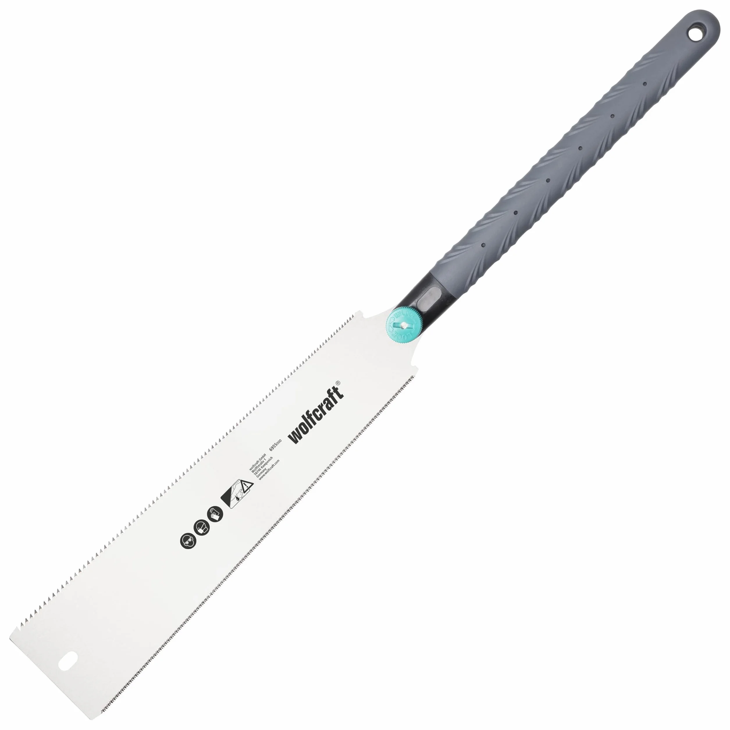 wolfcraft Sierra japonesa, 330 mm I 6955000 I Para cortar madera y plástico con facilidad, ideal para rodapiés, cortes finos en cualquier proyecto de carpintería y en jardinería