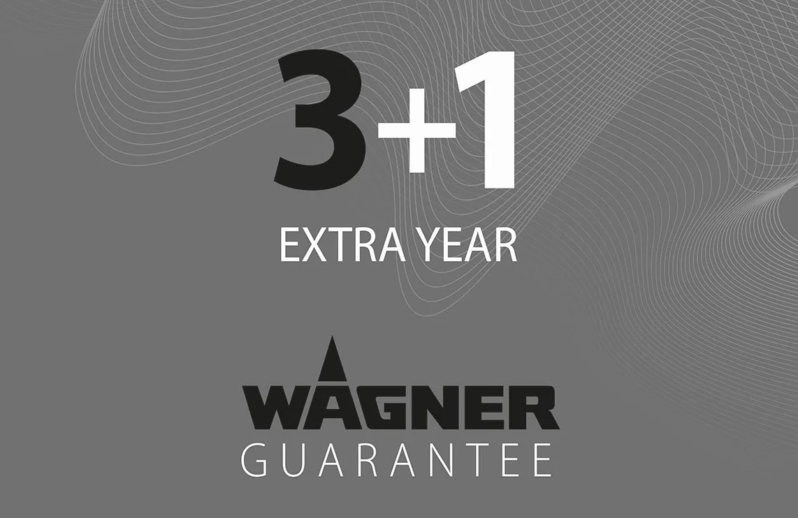WAGNER Pulverizador de pintura W 180 P para pinturas a base de disolvente y solubles en agua para interiores y exteriores, depósito 600 ml, 10 m²-15 min, 70 W